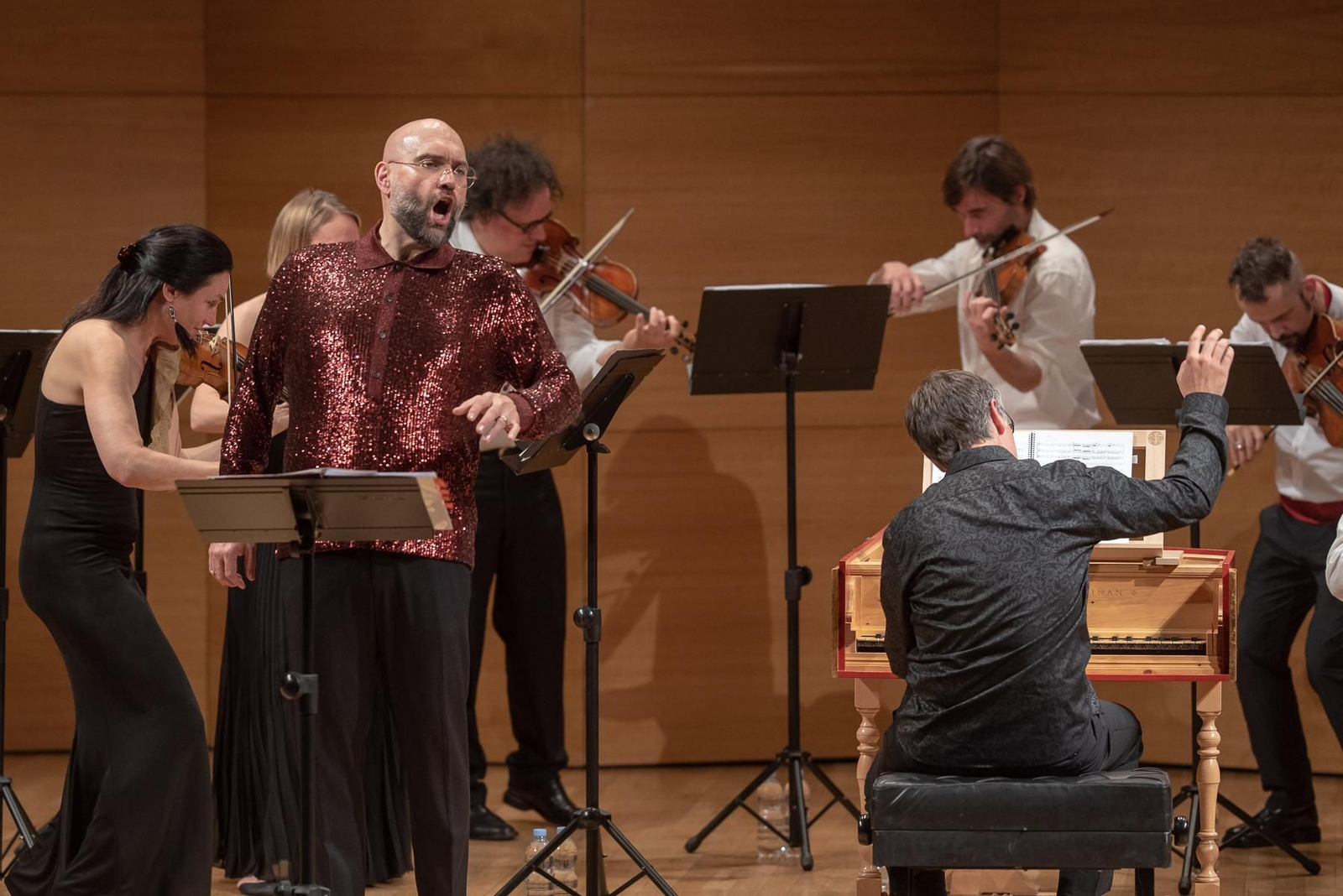 Xavier Sabata y Vespres d'Arnadí en el Espacio Turina.