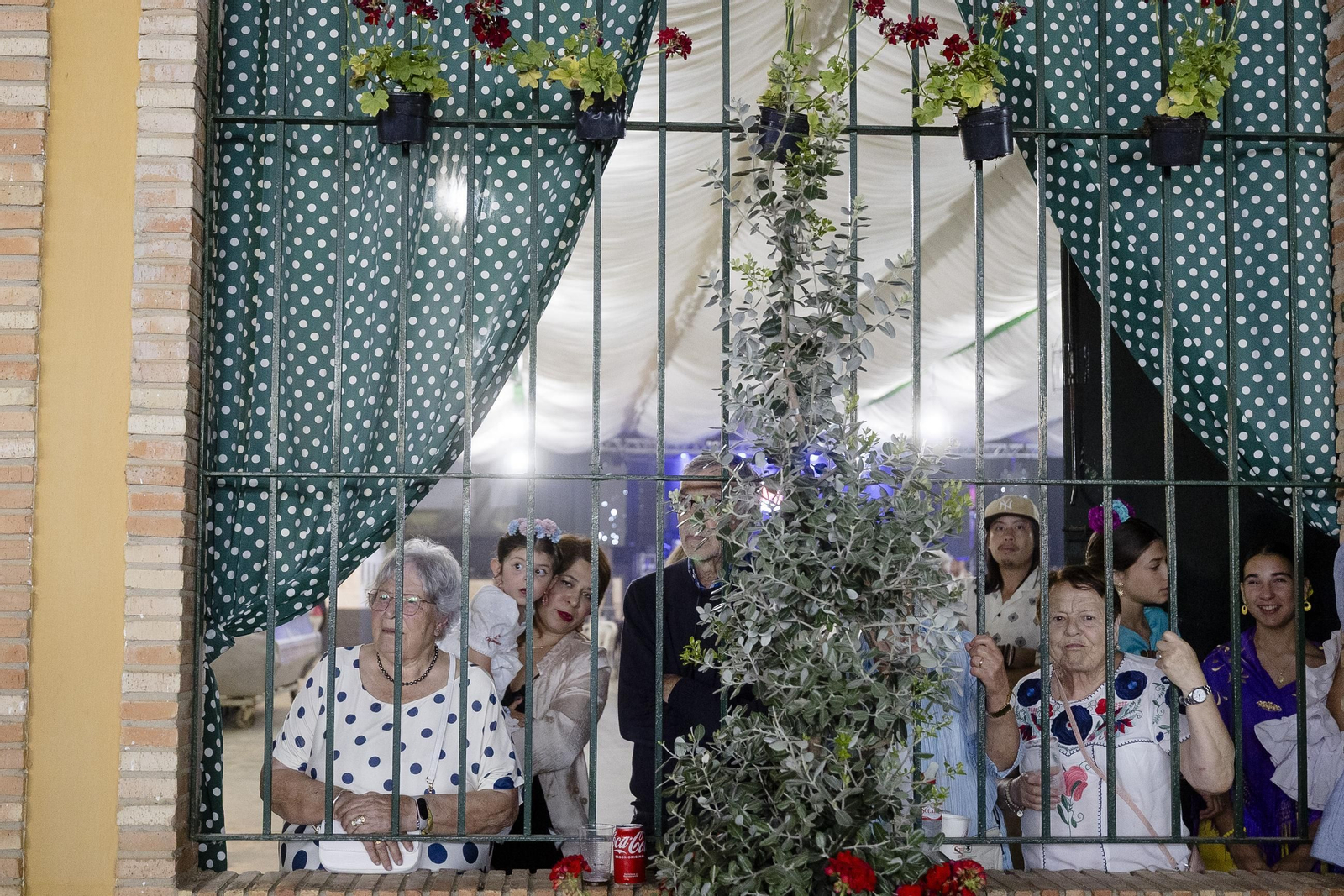 Las imágenes del encendido del alumbrado de Feria de Puerto Real