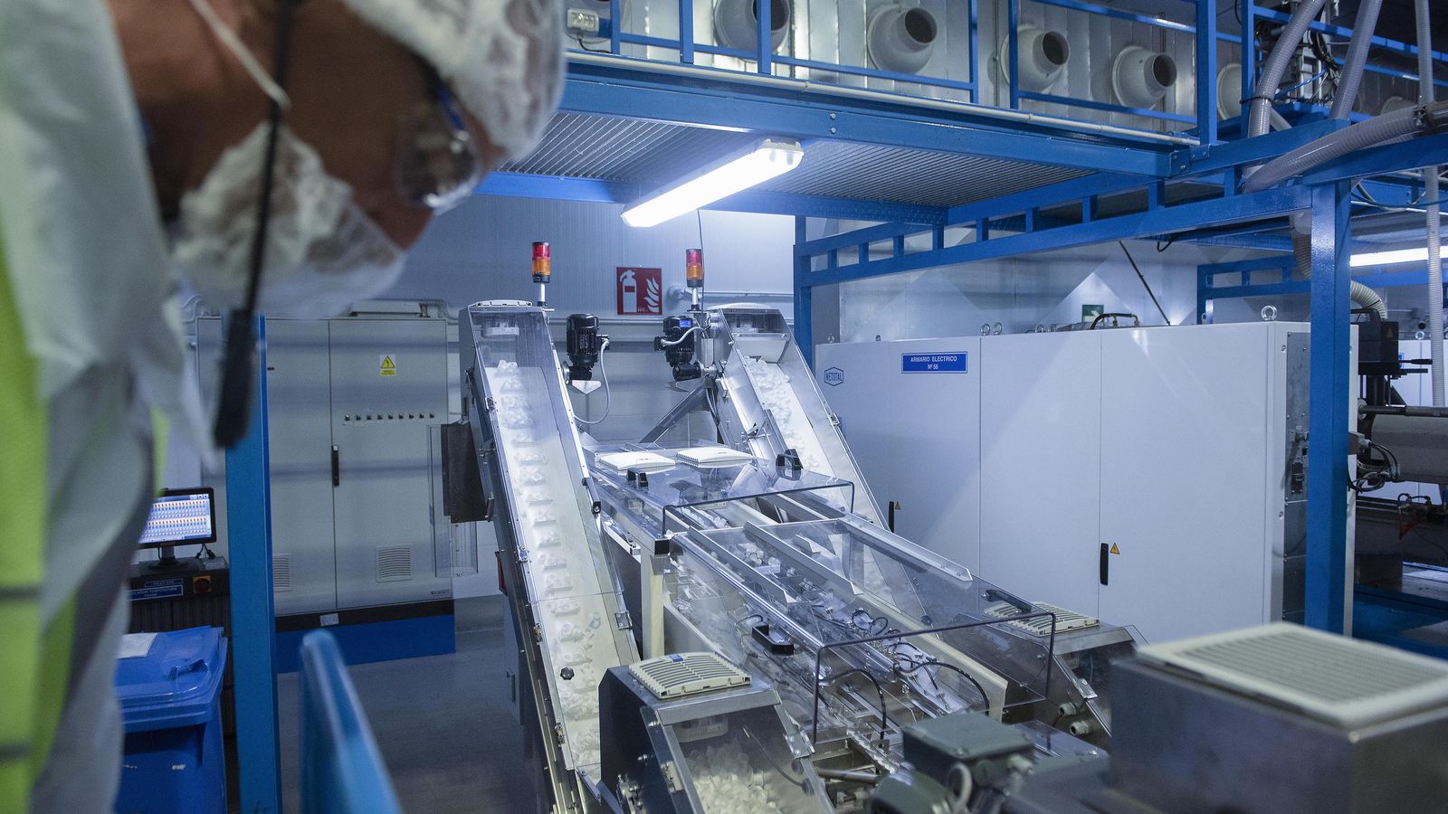 Imagen del interior de la planta de Tetra Pak en Alcalá de Guadaíra