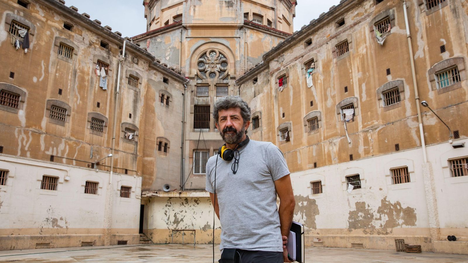 El cineasta durante su último trabajo cinematográfico. El cineasta durante su último trabajo cinematográfico.