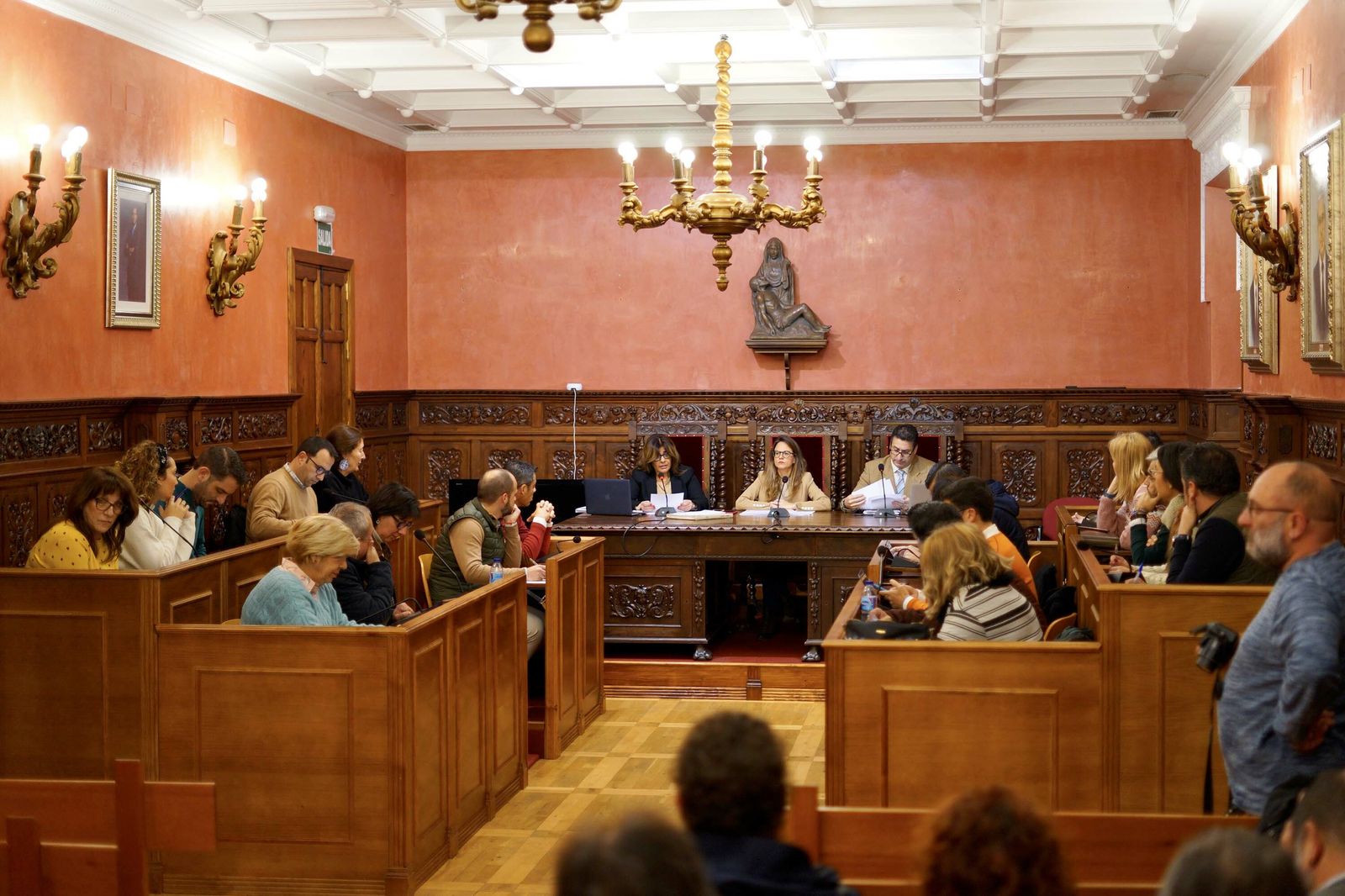 Pleno de la Corporación municipal del Ayuntamiento de Ayamonte.