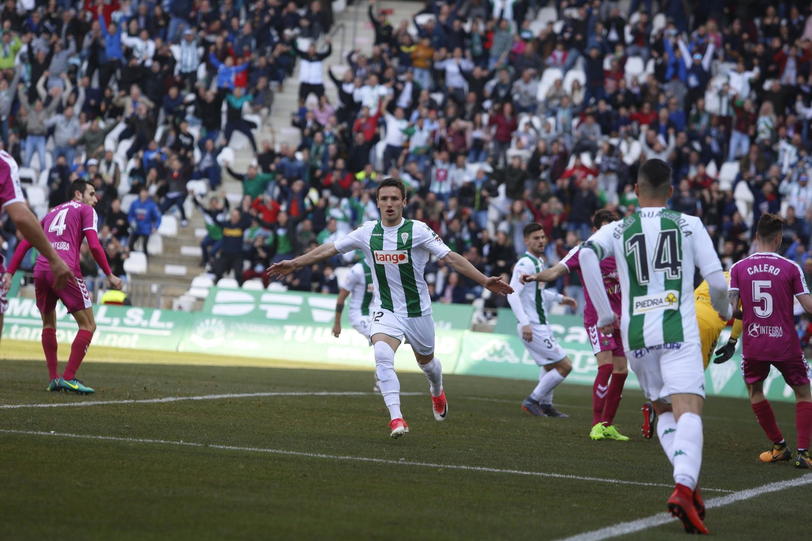 Las imágenes del Córdoba-Valladolid