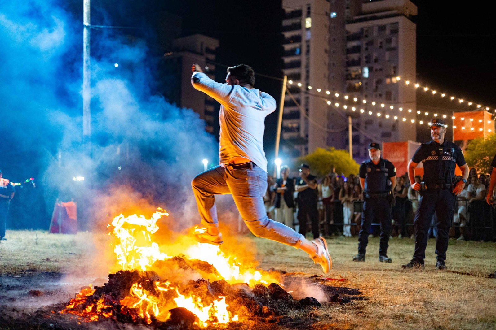 Noche de San Juan en La Casería: las imágenes