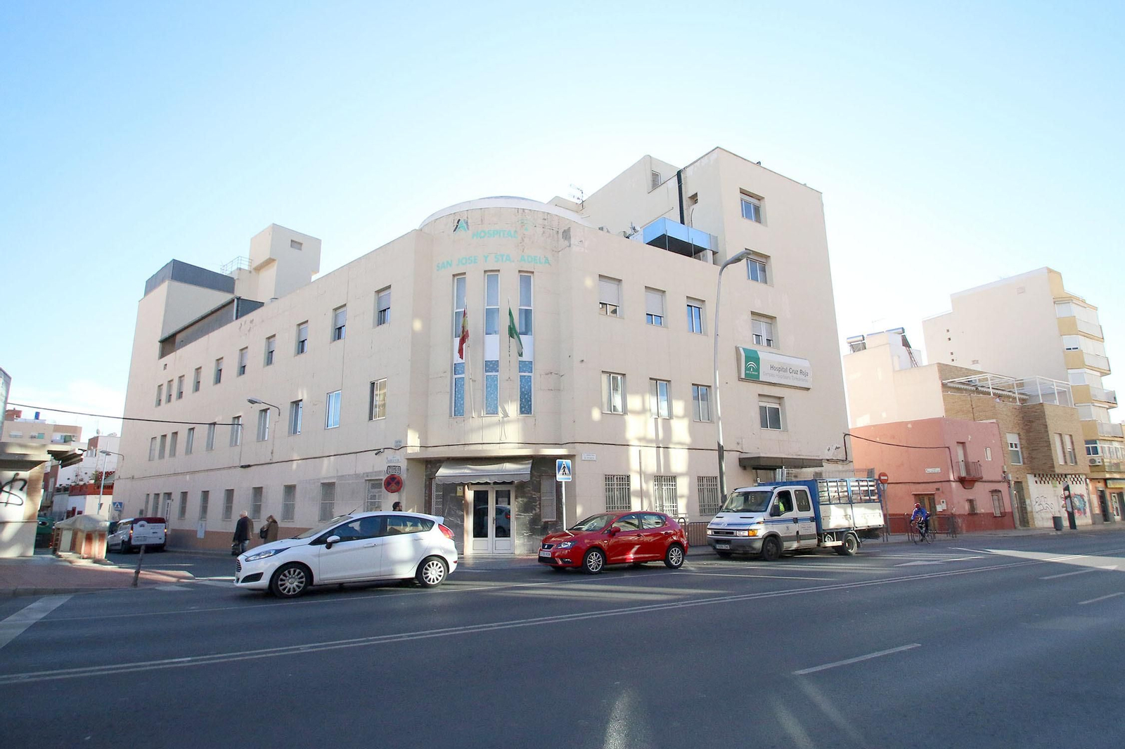 Hospital de San José y Santa Adela en la Carretera de Ronda.