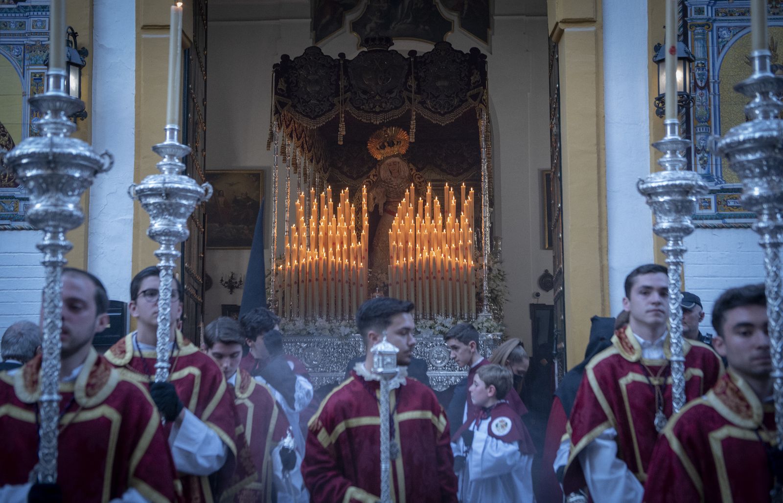 Las imágenes de la hermandad de Los Panaderos