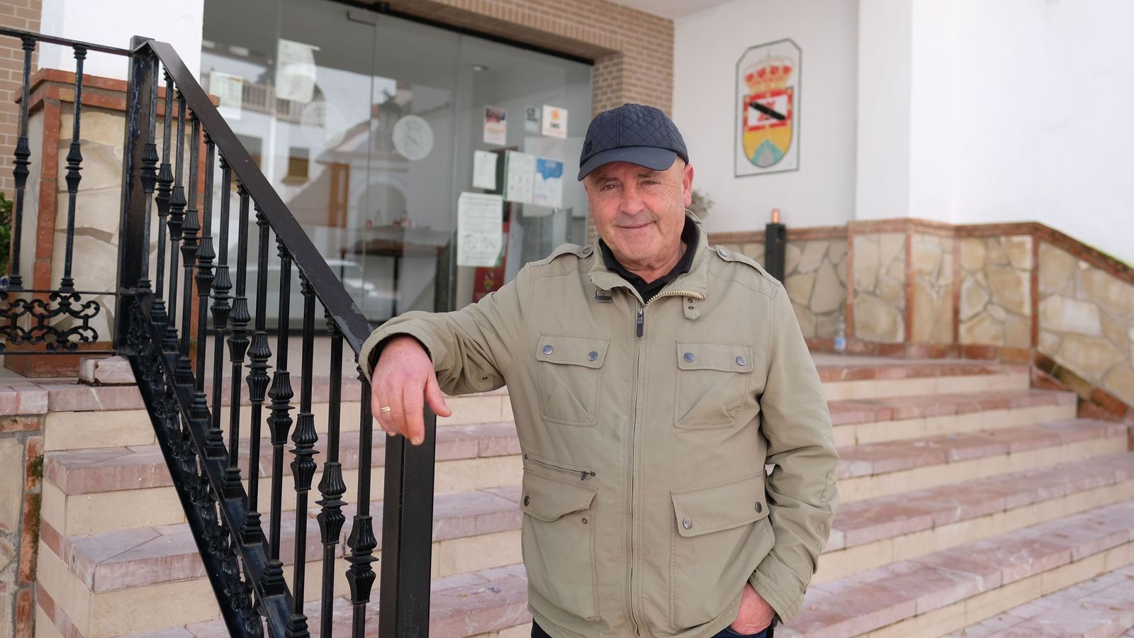 Guillermo Melgar, alcalde de Benaoján y afectado por el desalojo.