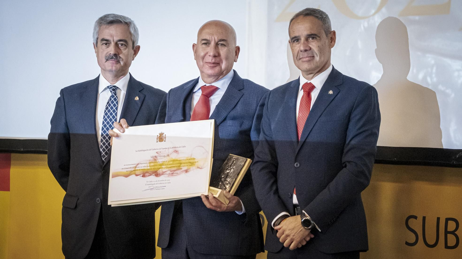 Premiados por el 55º aniversario de la Constitución Española.