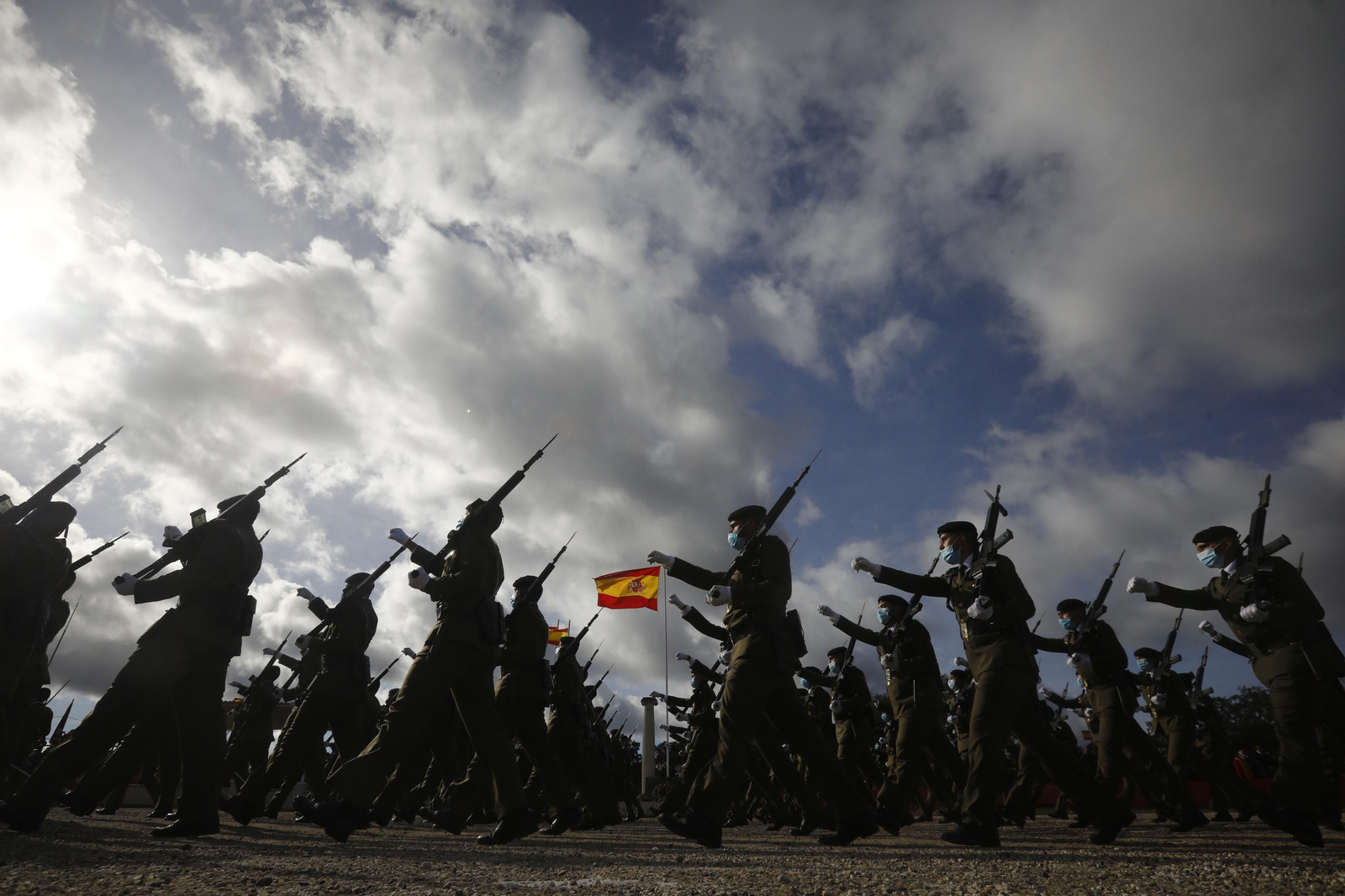 La Brigada X conmemora el día de la unidad y la festividad de la Inmaculada en Córdoba