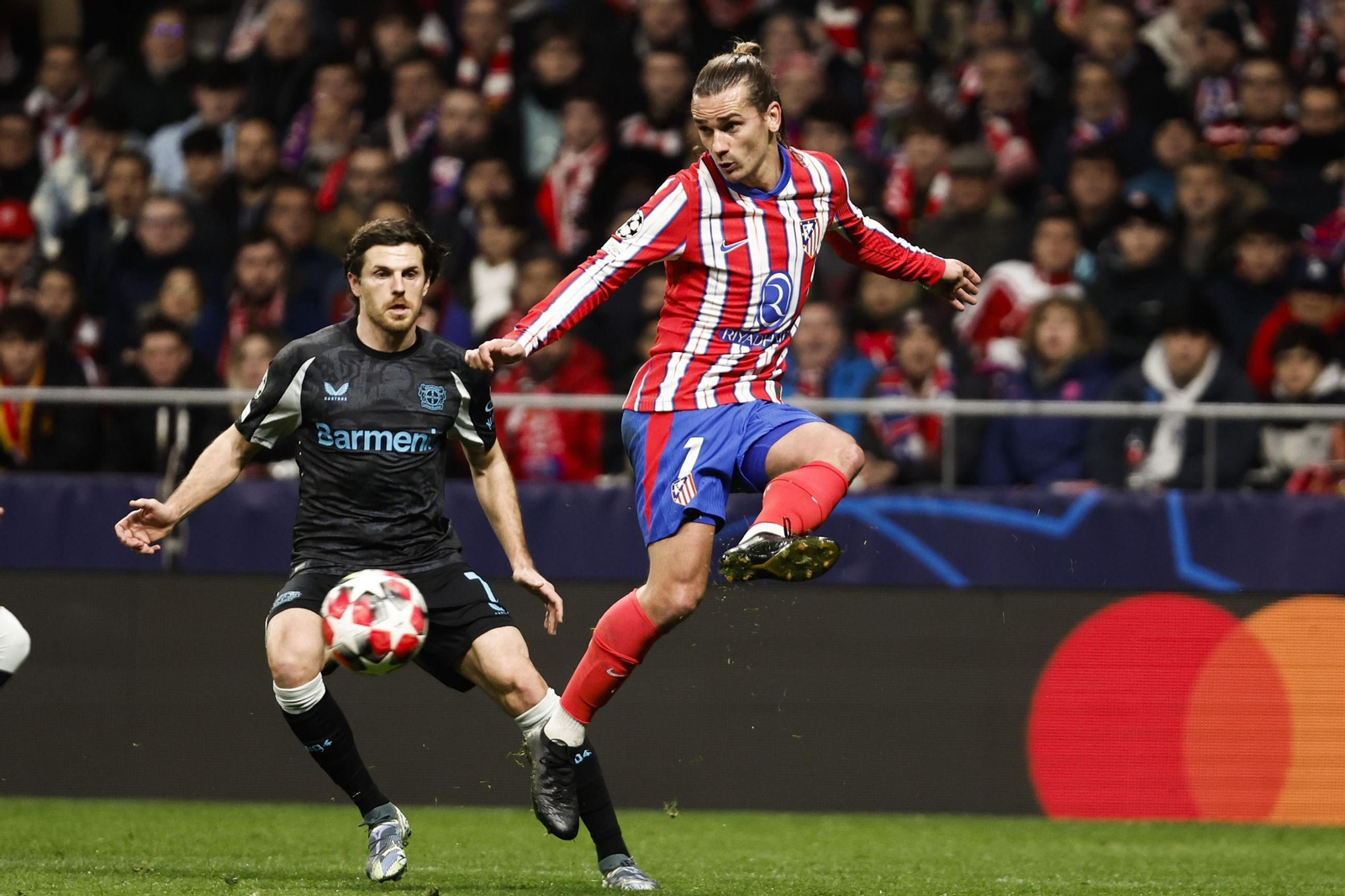 Las fotos del Atlético de Madrid - Bayer Leverkusen