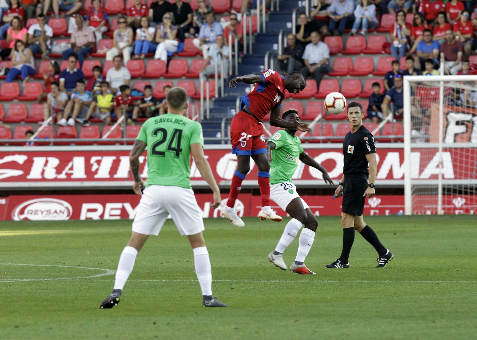 El Numancia-UD Almería, en imágenes