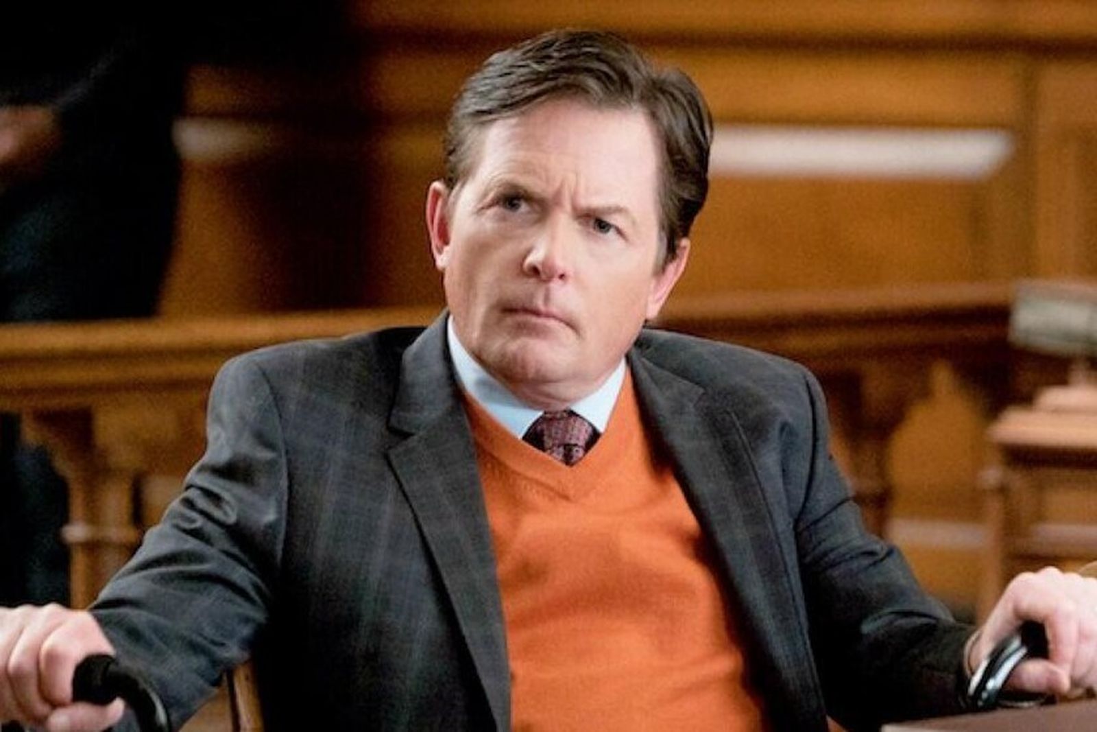 Michael J. Fox en una foto ante de su retirada definitiva