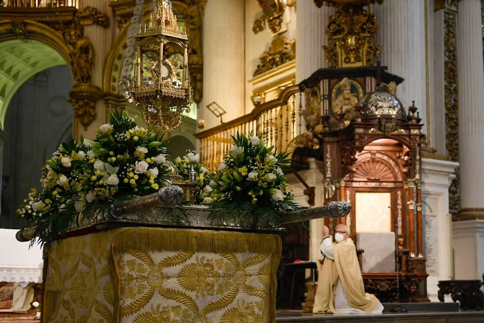 Las imágenes de un Corpus histórico en Granada 'intramuros'