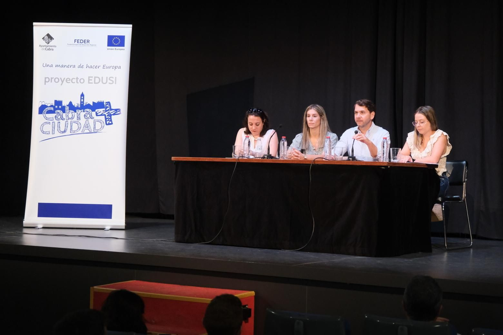 Reunión informativa del comienzo de los itinerarios.