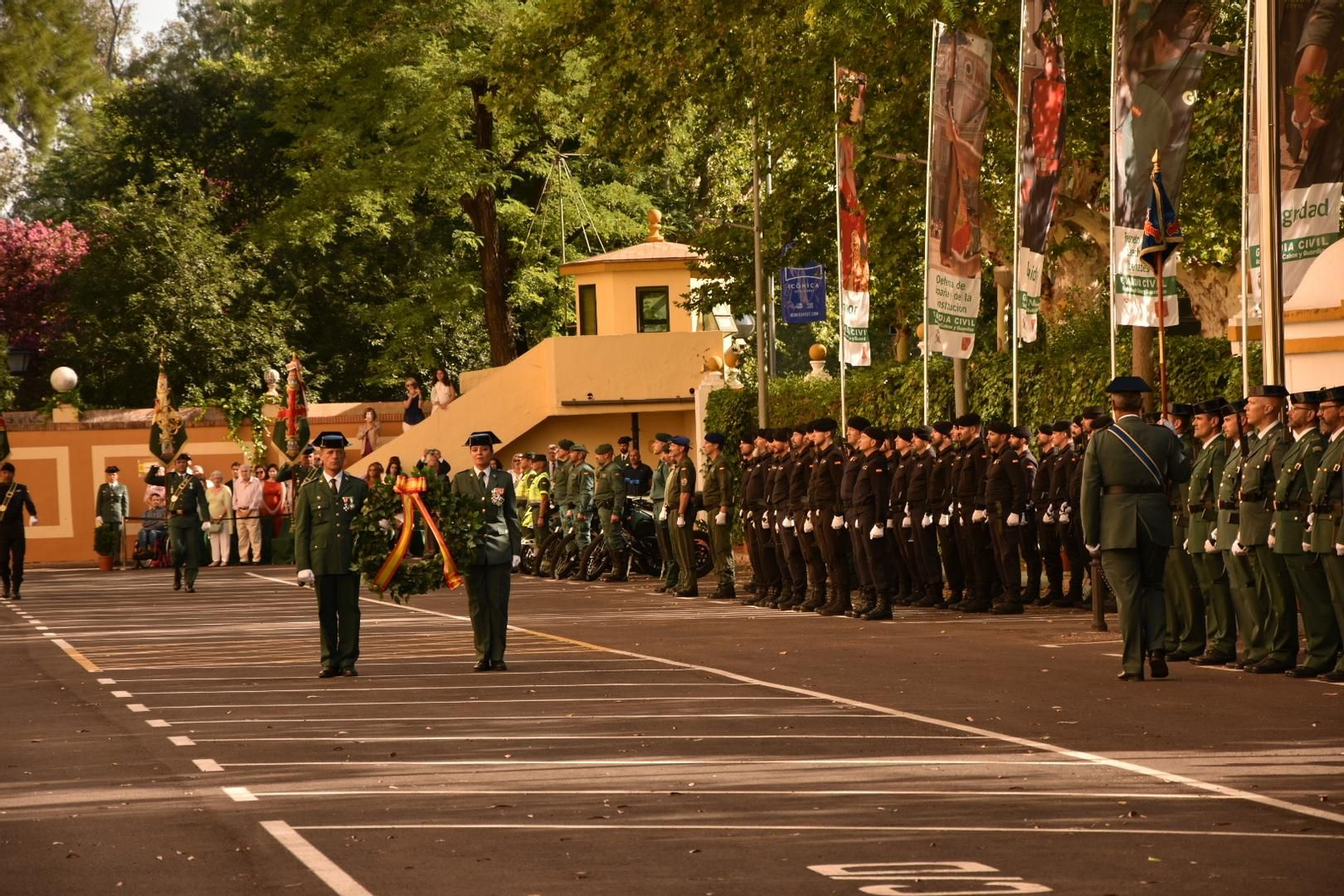 La Guardia Civil celebra en Sevilla su 179 aniversario