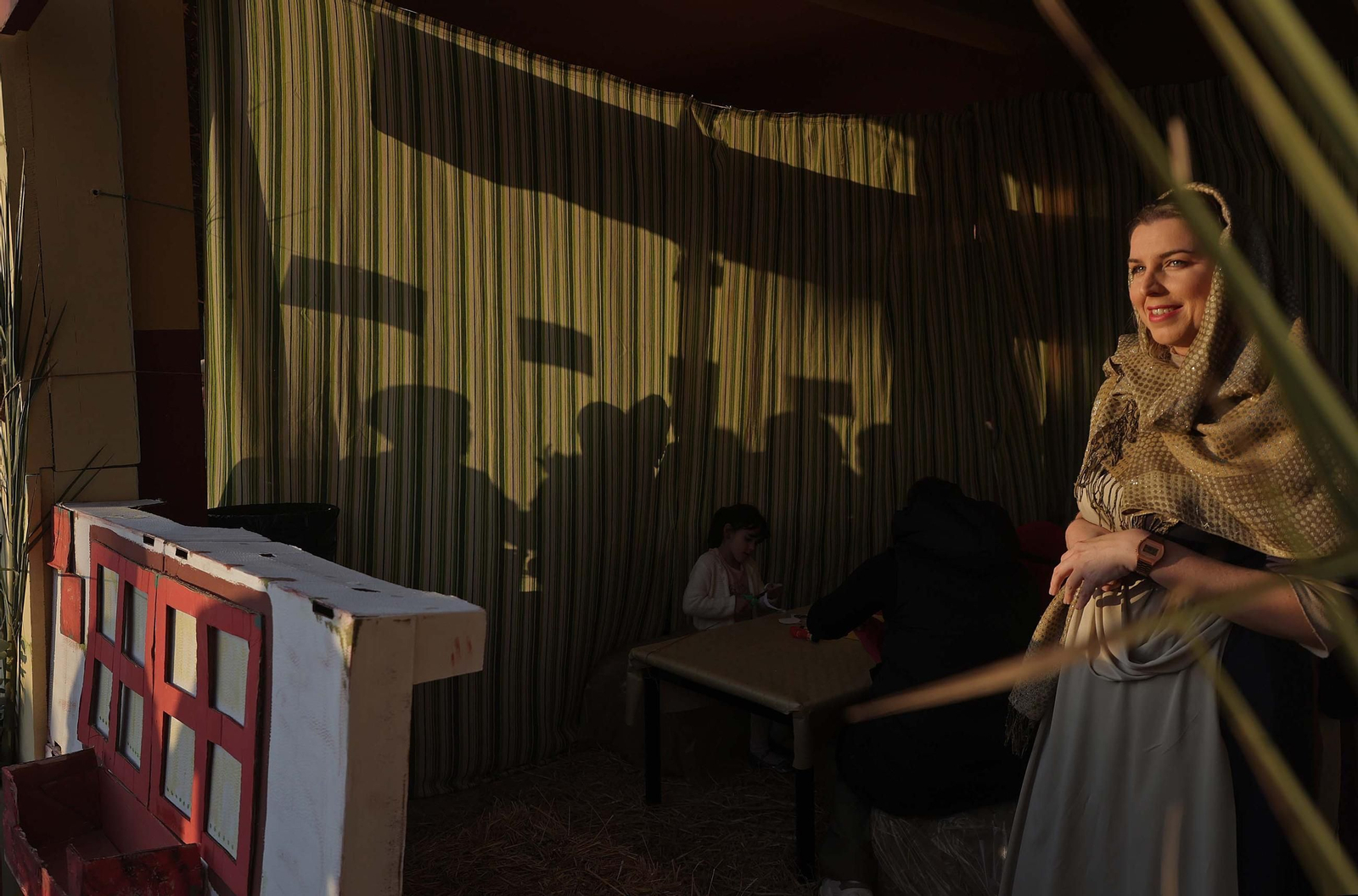 Fotos del Belén Viviente del colegio Salesianos de La Línea