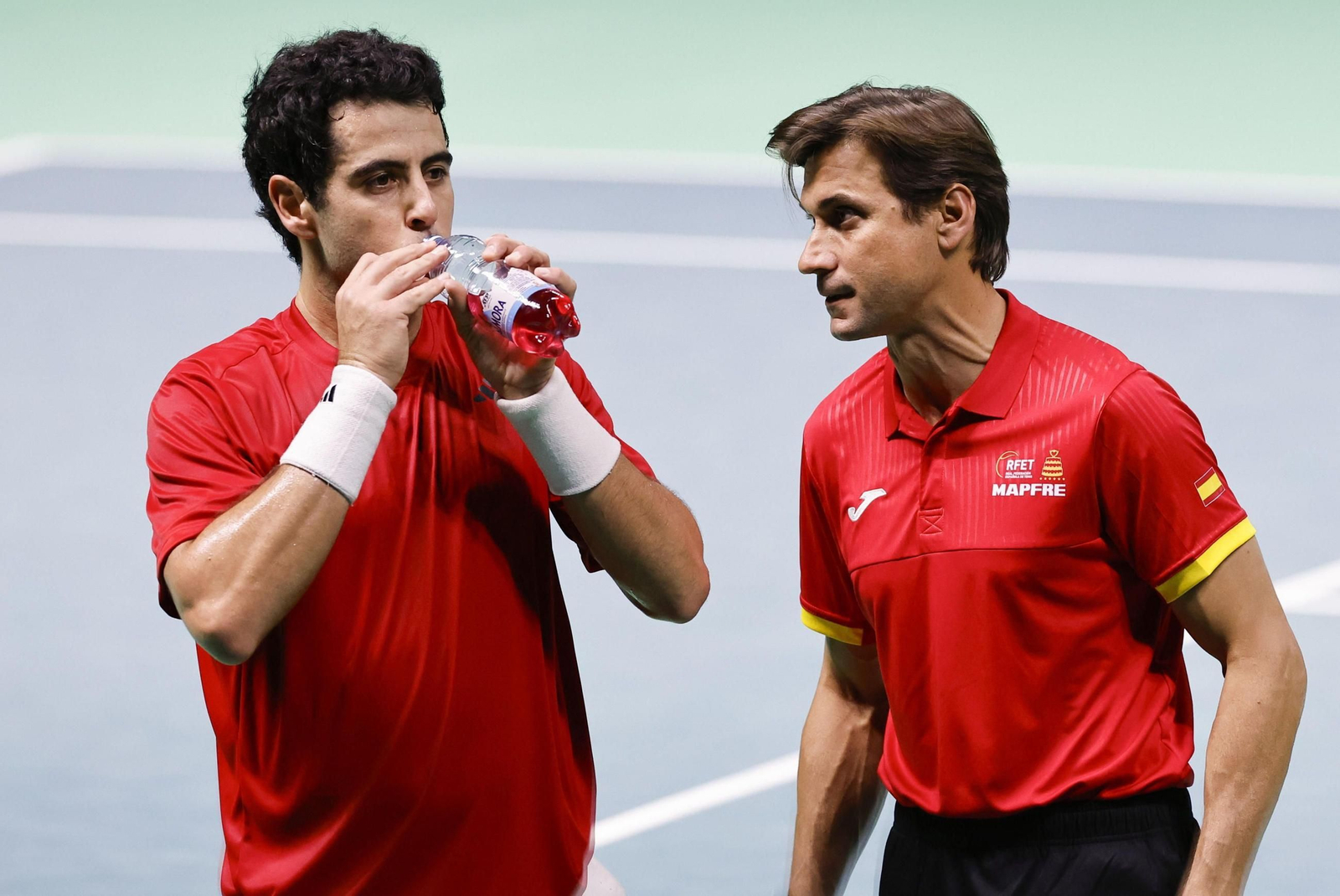 Las fotos de la final de la Copa Davis Italia-España