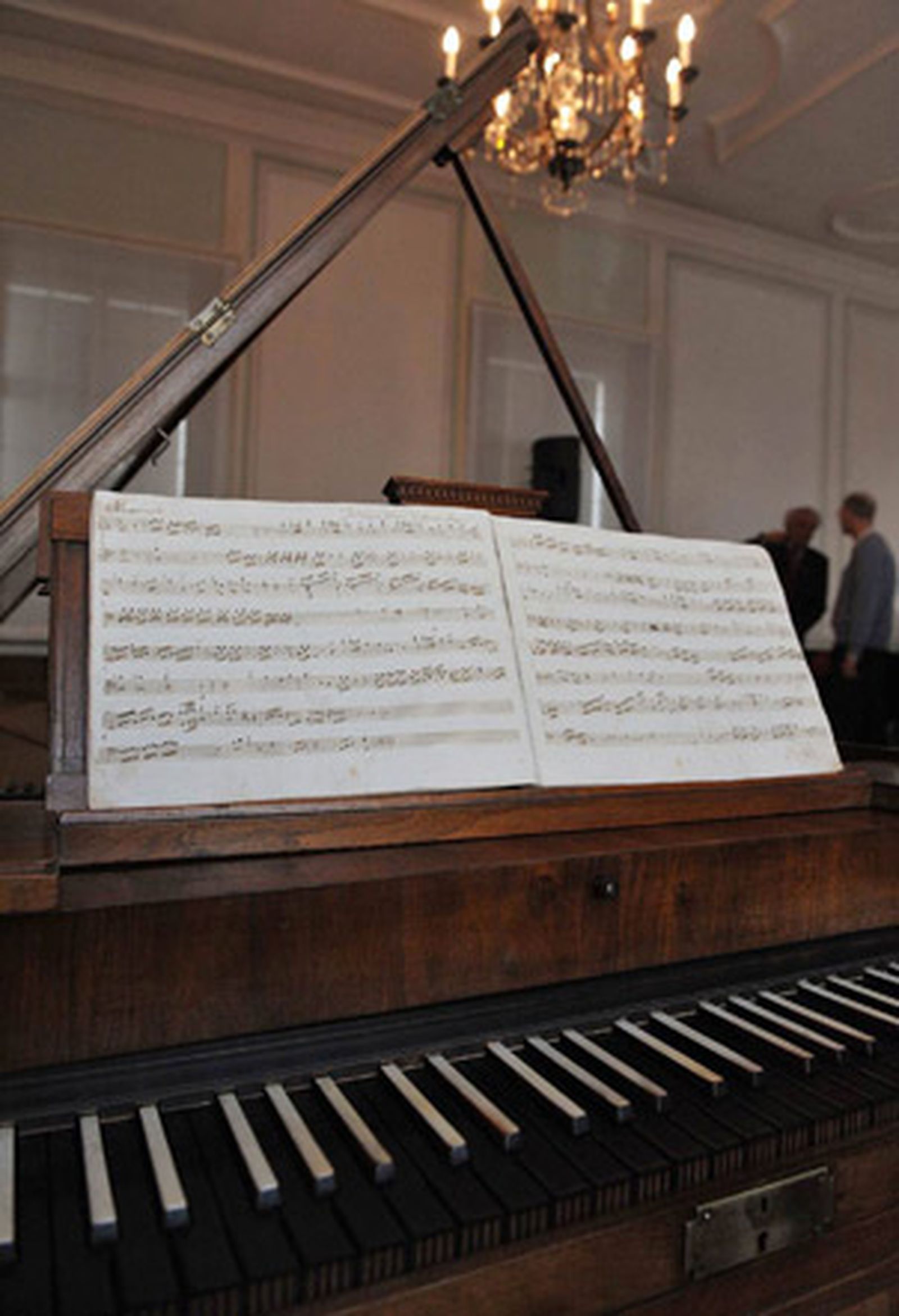 Aparece una partitura compuesta por Mozart a los 11 años