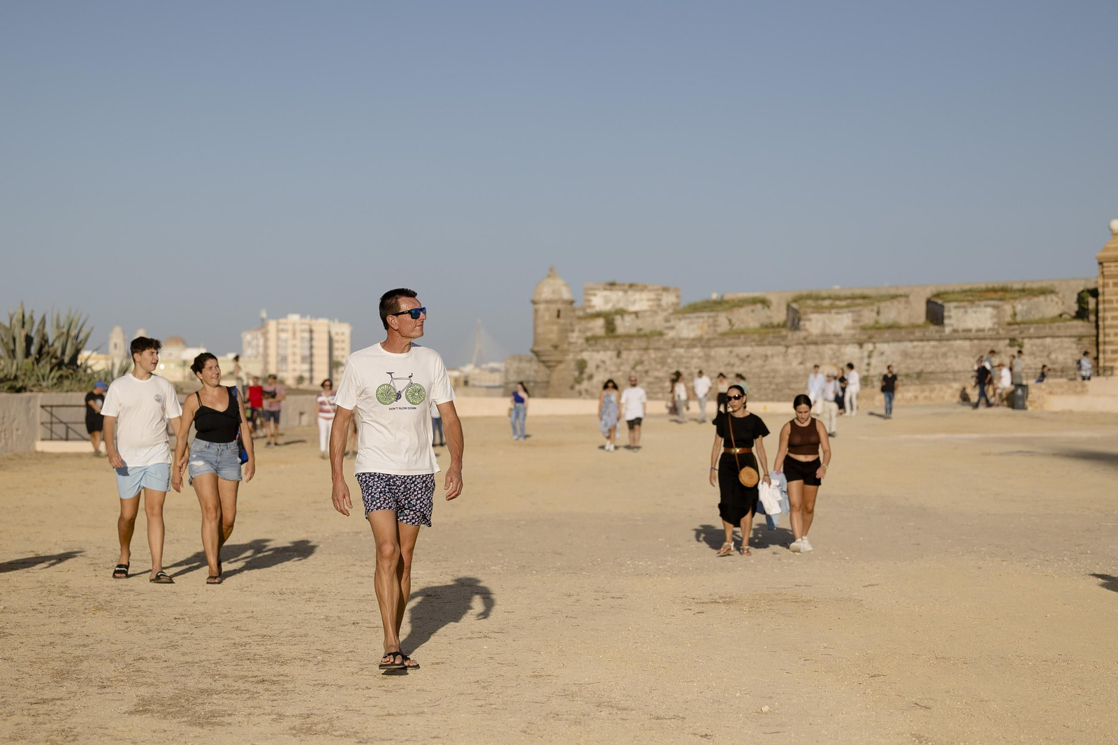 Las imágenes de la apertura al público del castillo de San Sebastián