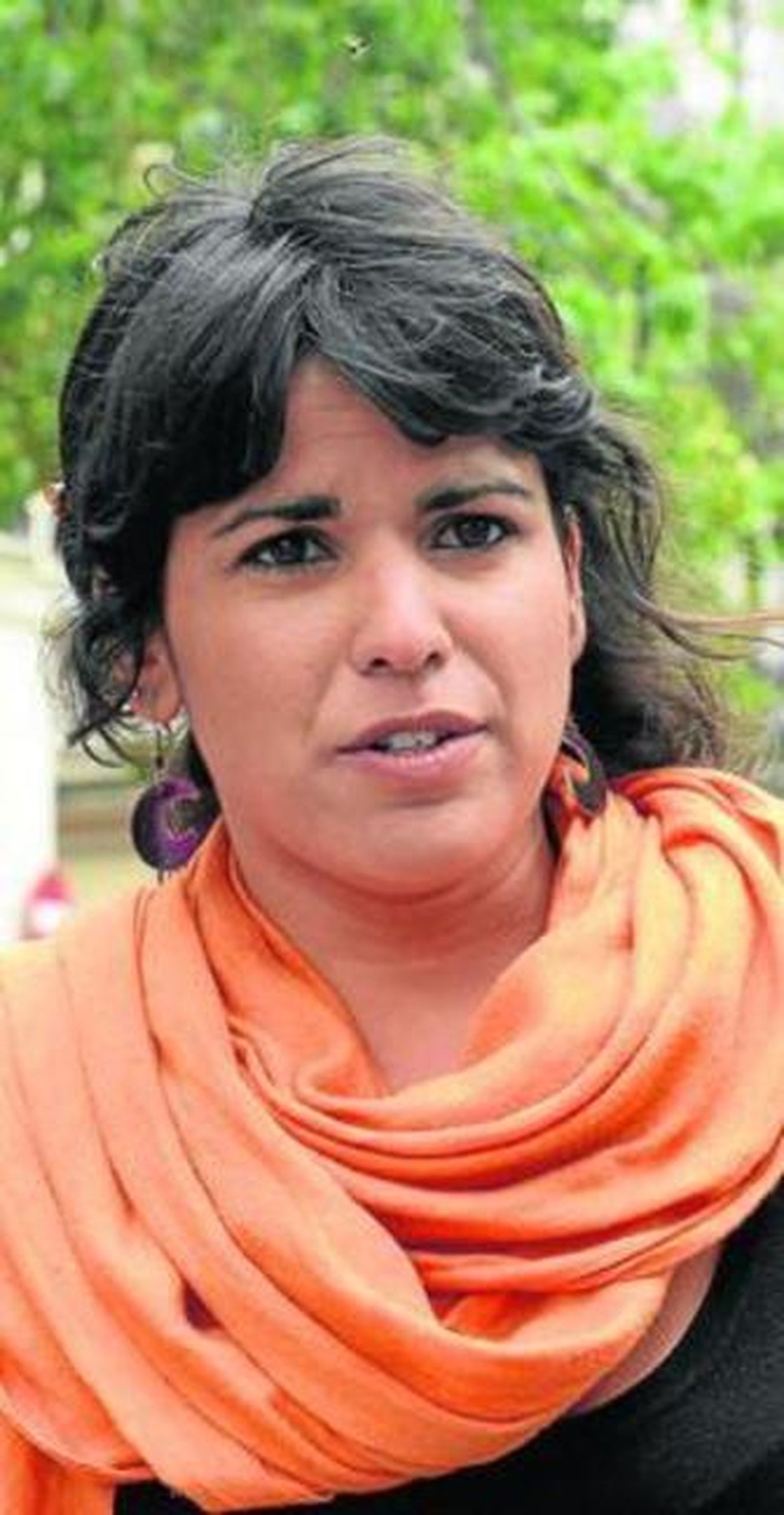 Teresa Rodríguez, eurodiputada de Podemos.