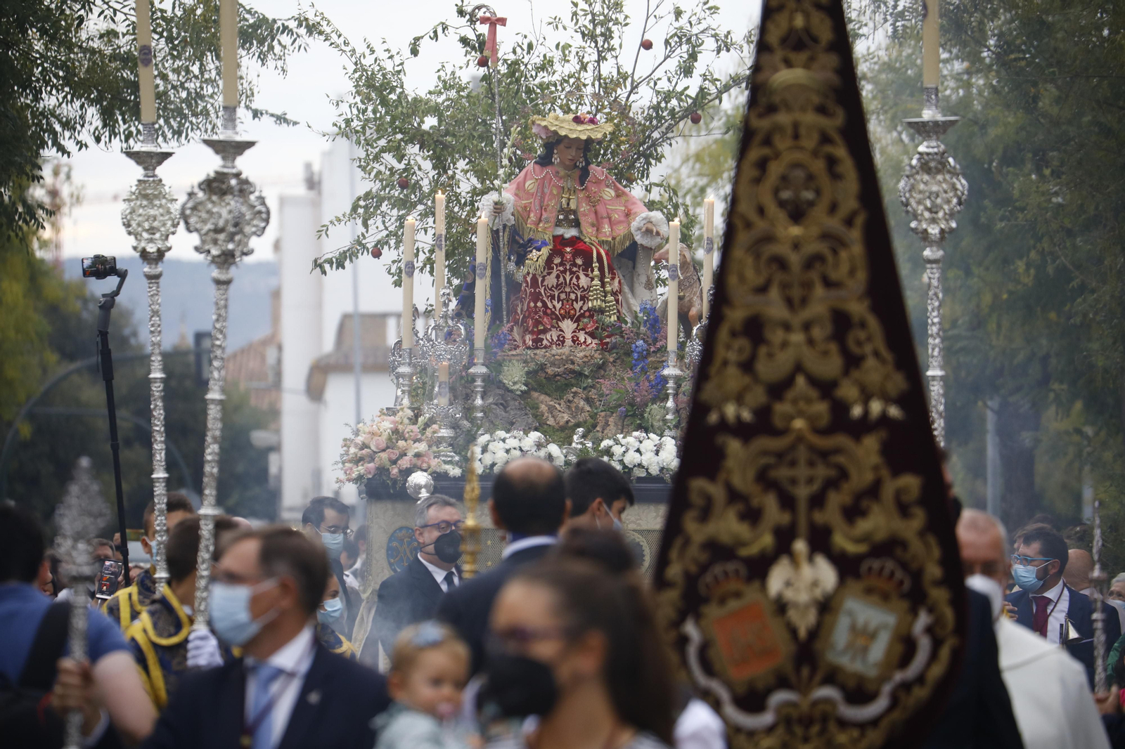 La procesión de la Divina Pastora de las Almas, en imágenes