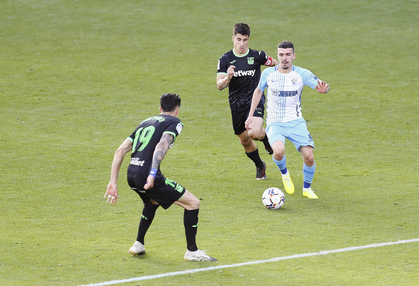 Las fotos del Málaga - Leganés
