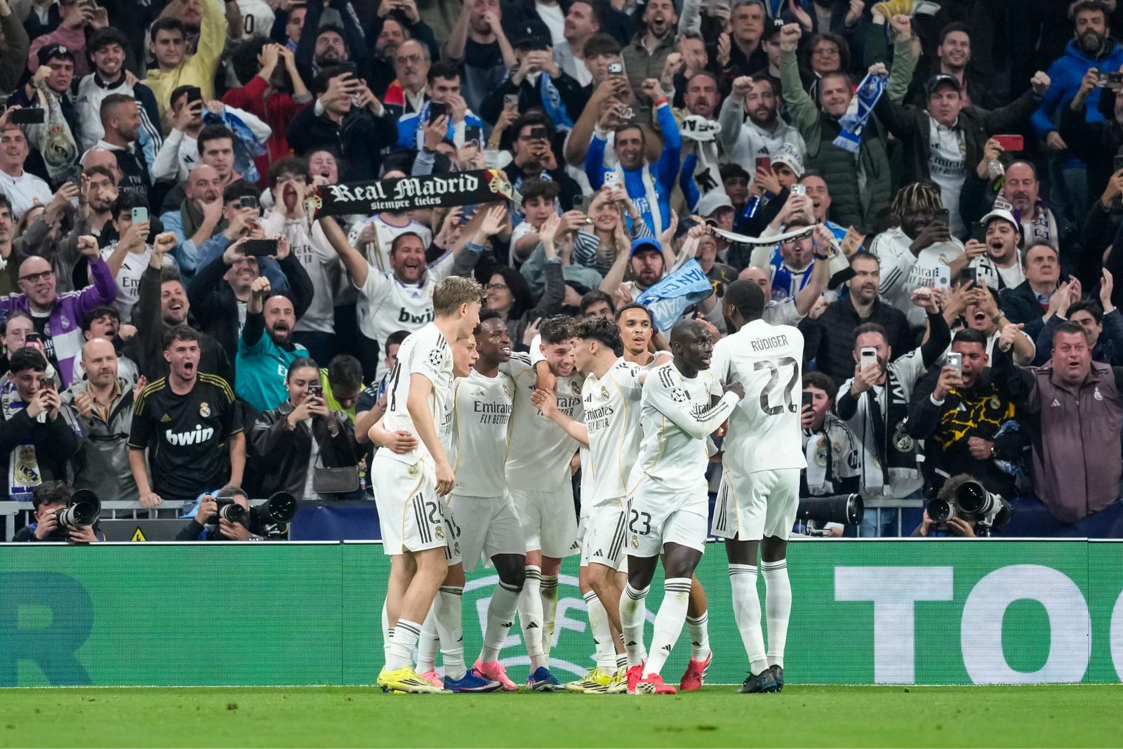 Las fotos del Real Madrid-Manchester City