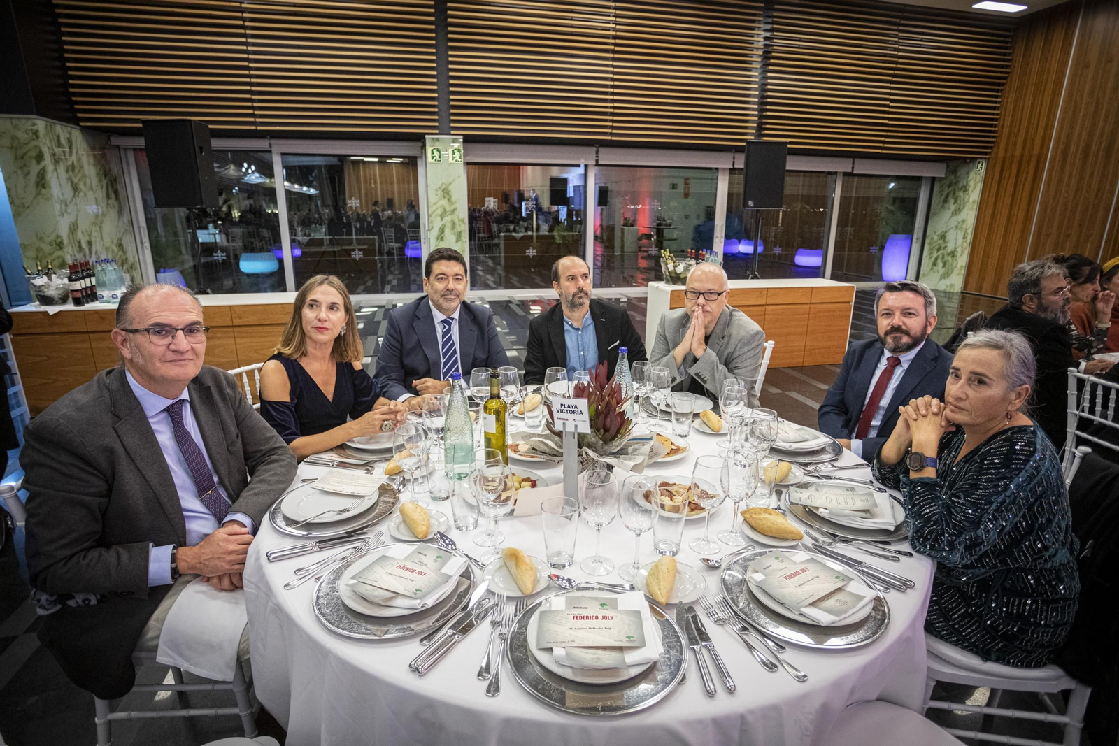 Entrega del premio Federico Joly a Augusto Delkáder