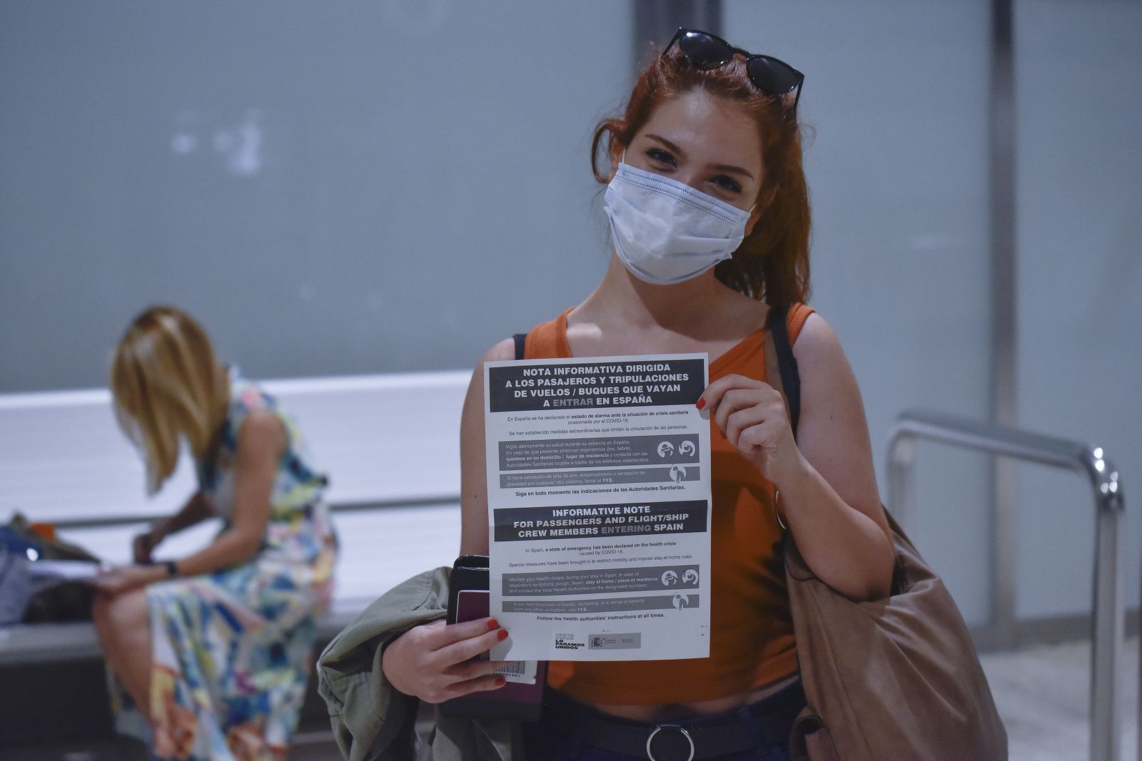 Llega a  Sevilla del primer vuelo con turistas desde el cierre de fronteras