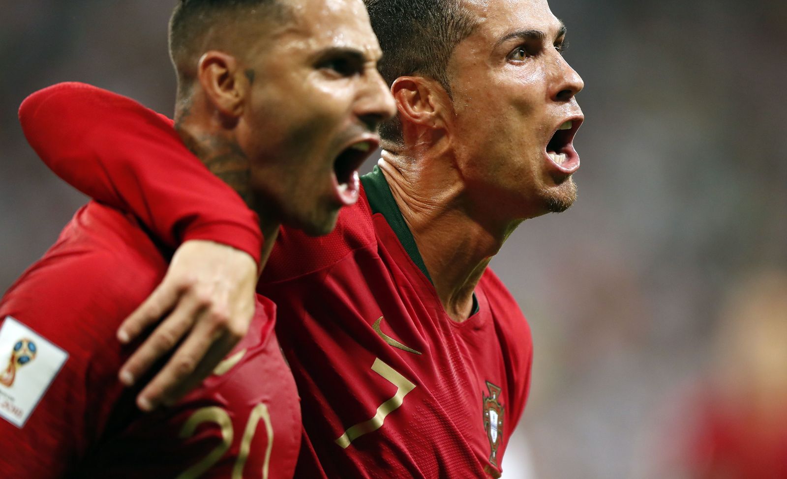 Las imágenes del Irán-Portugal