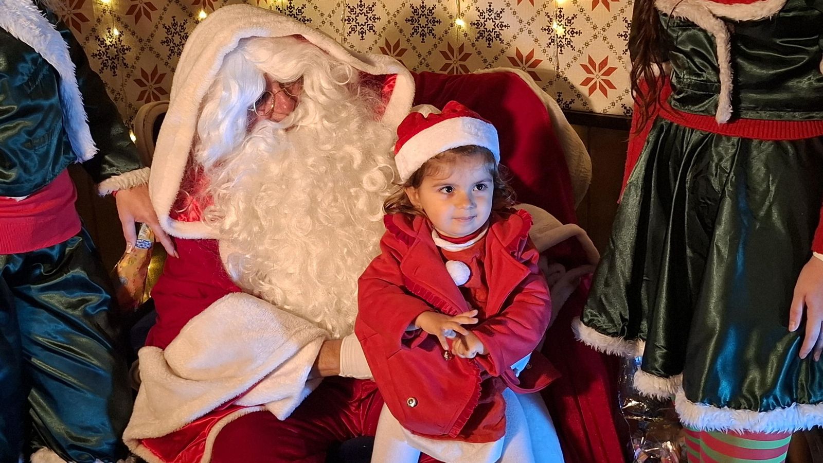 Papá Noel llegó a Puerto Real