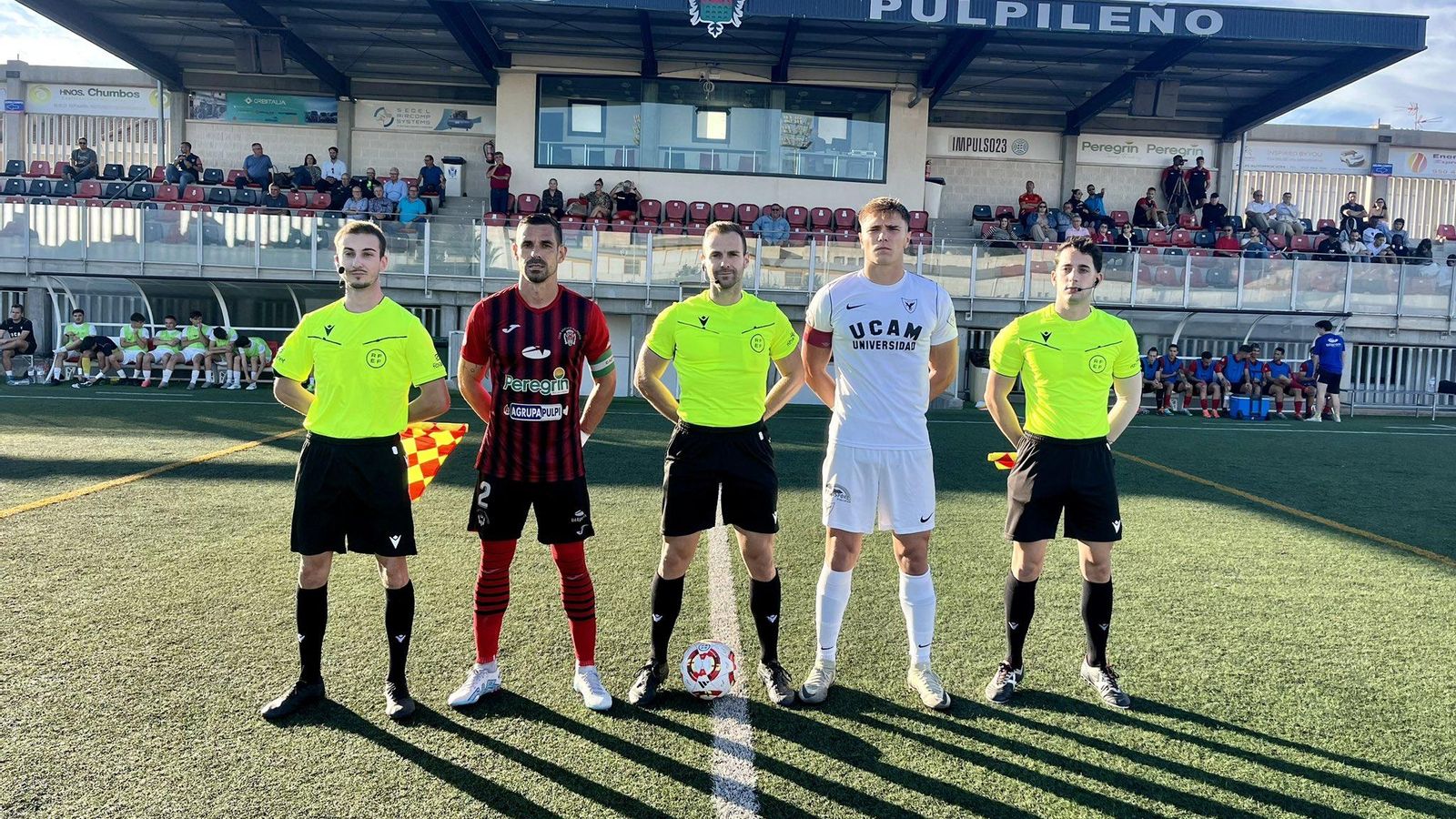Gabi Ramos, capitán del Pulpileño, en el duelo contra el UCAM Murcia B.