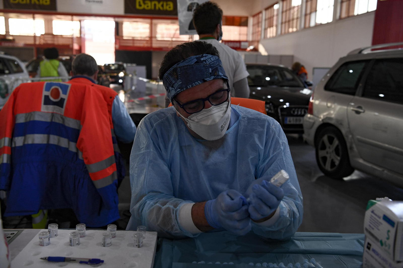 Vacunación en Granada: los mayores de 40 años tendrán al menos una dosis puesta el 30 de junio