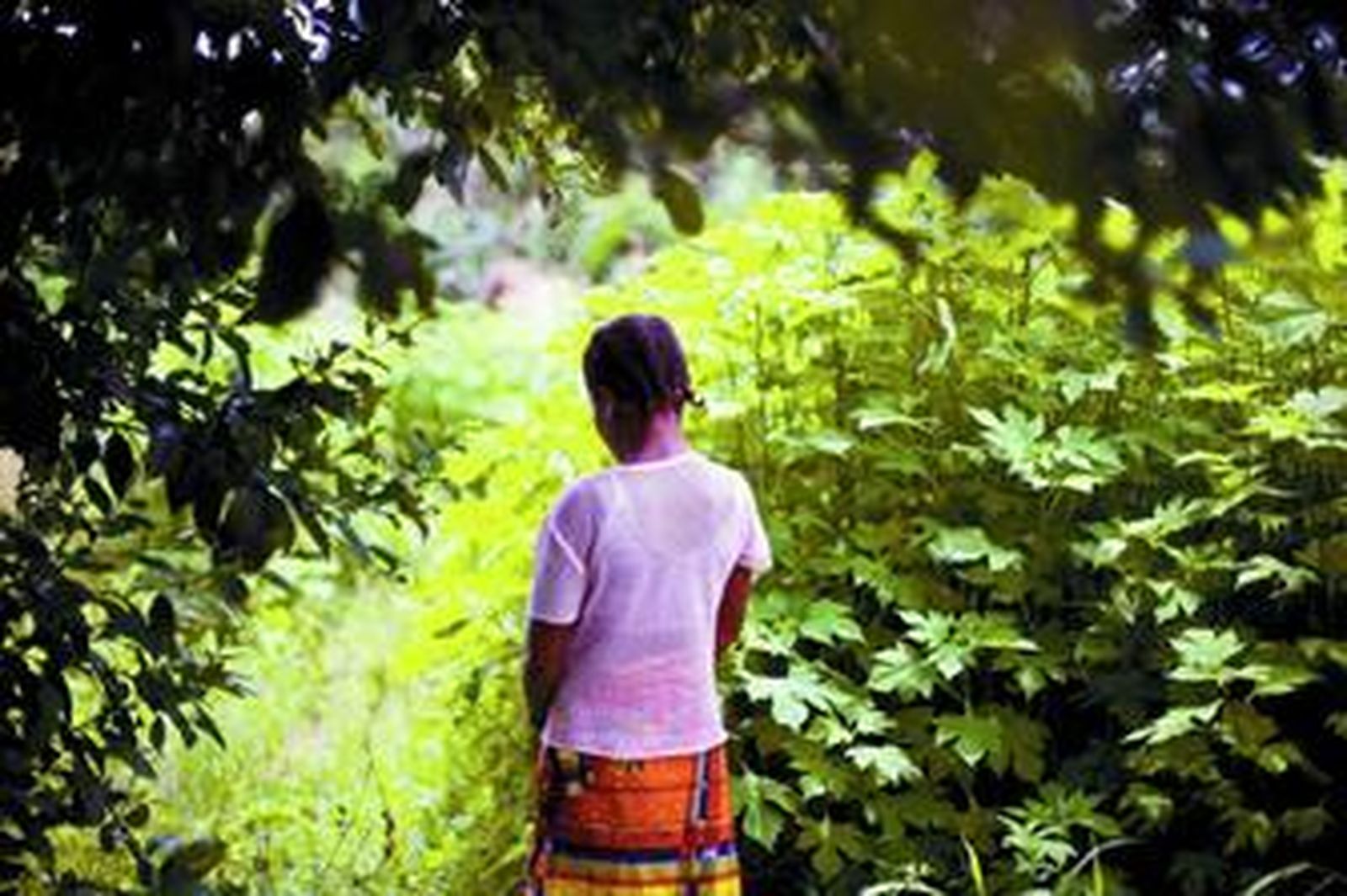 Elizabeth, la niña de 12 años que ha confesado haber sido violada por miembros de las fuerzas de paz de la ONU.