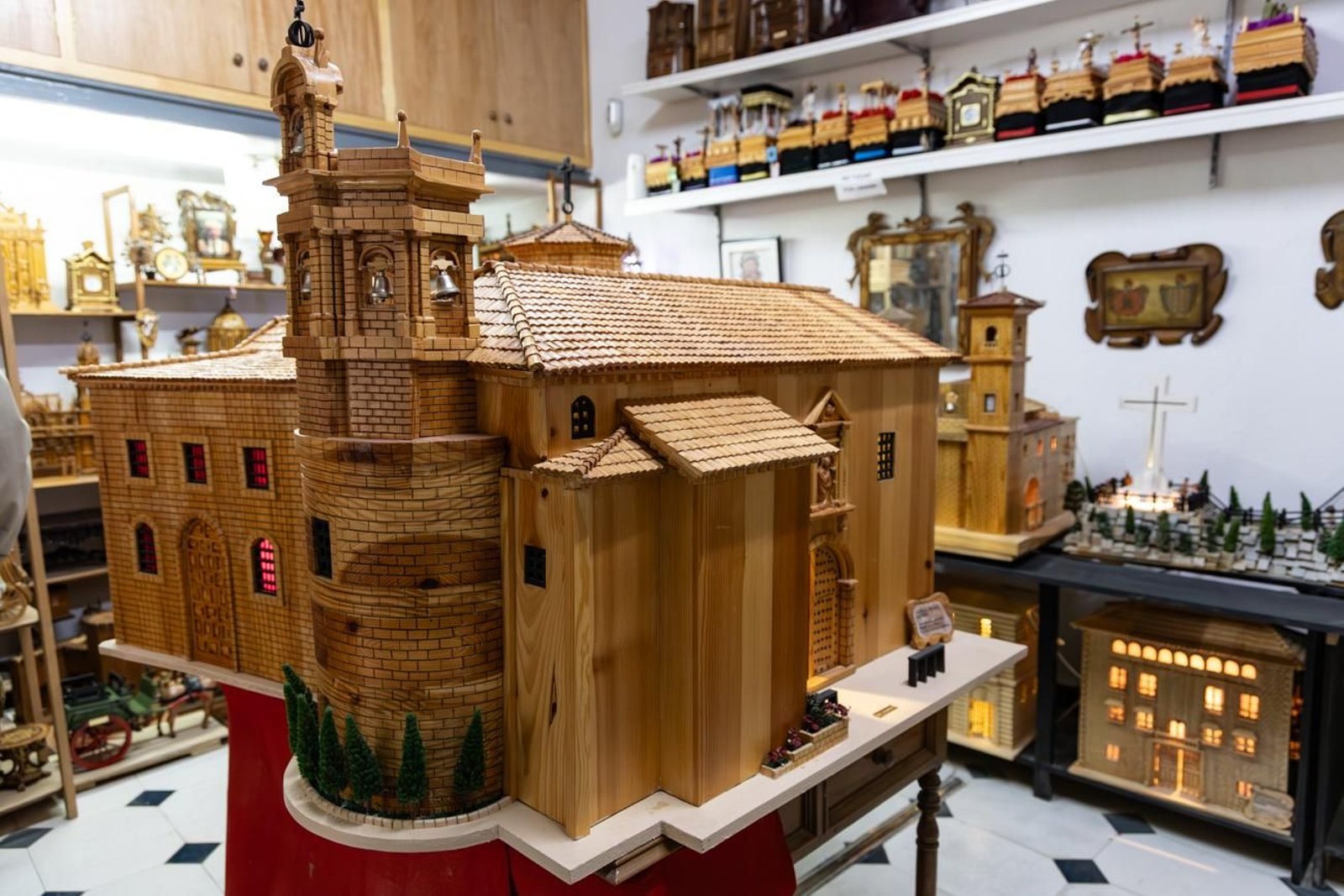 Descubre el Museo de maquetas Luis Barbero con reproducciones de los edificios más emblemáticos de Jaén