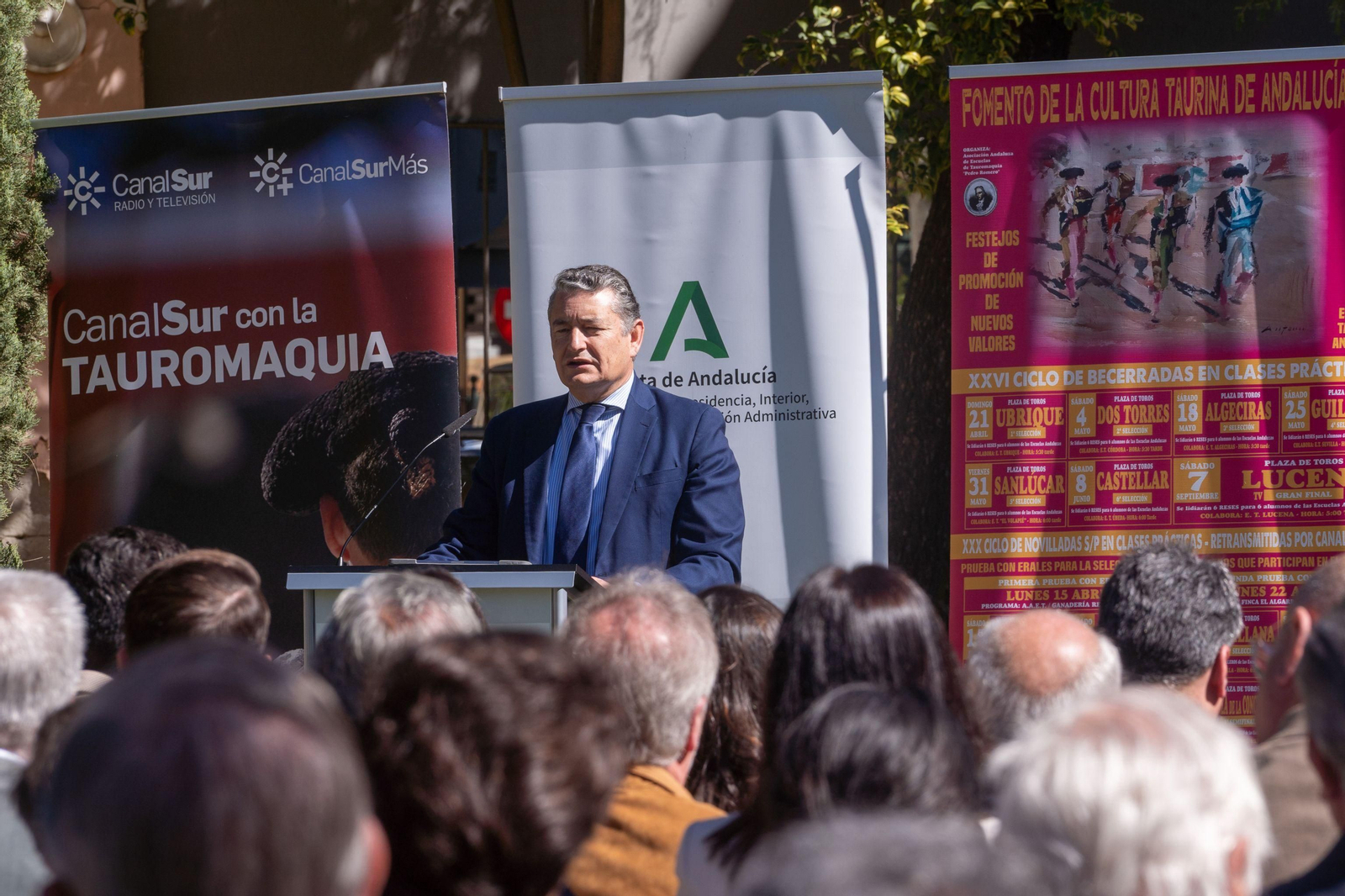 Antonio Sanz, durante la comparecencia pública.