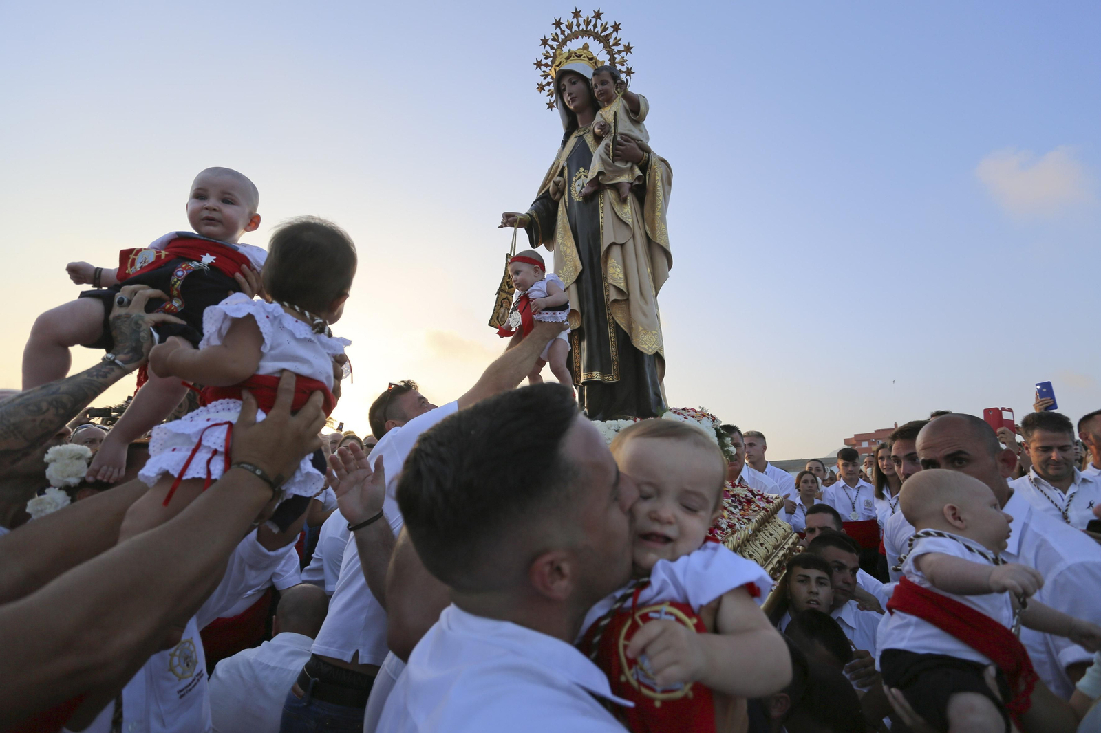Las fotos de las procesiones de la Virgen del Carmen en Málaga