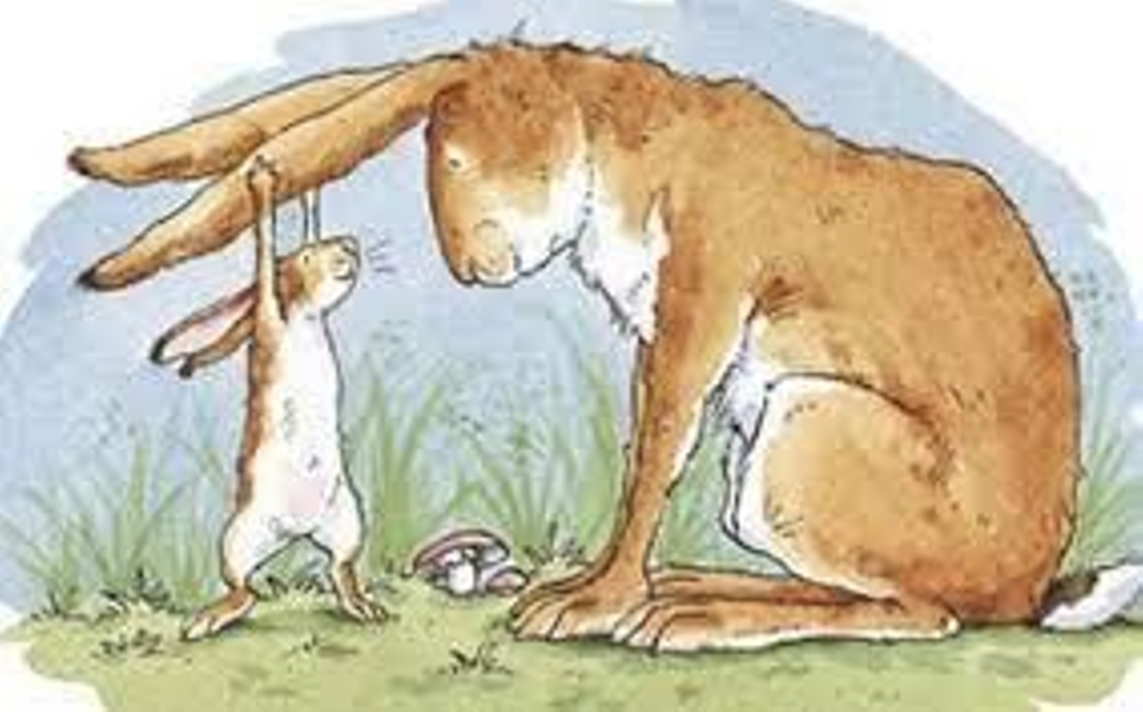 Los protagonistas de 'Adivina cuánto te quiero'.