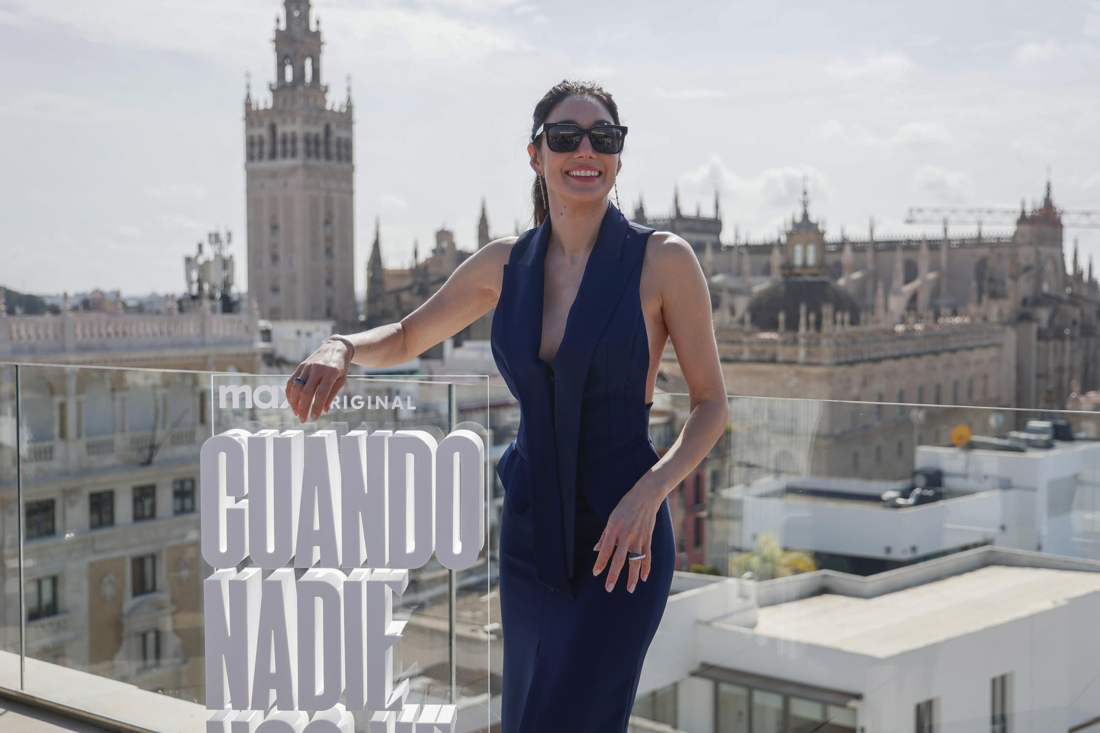 Imágenes de la presentación de la serie 'Cuando nadie nos ve' en Sevilla