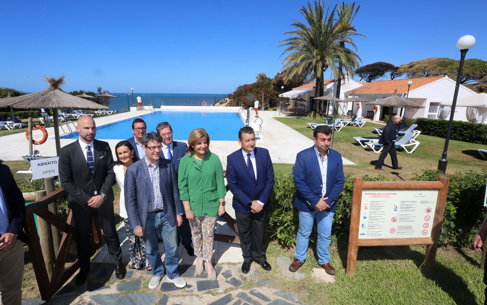 Reapertura del Parador de Mazagón tras el incendio
