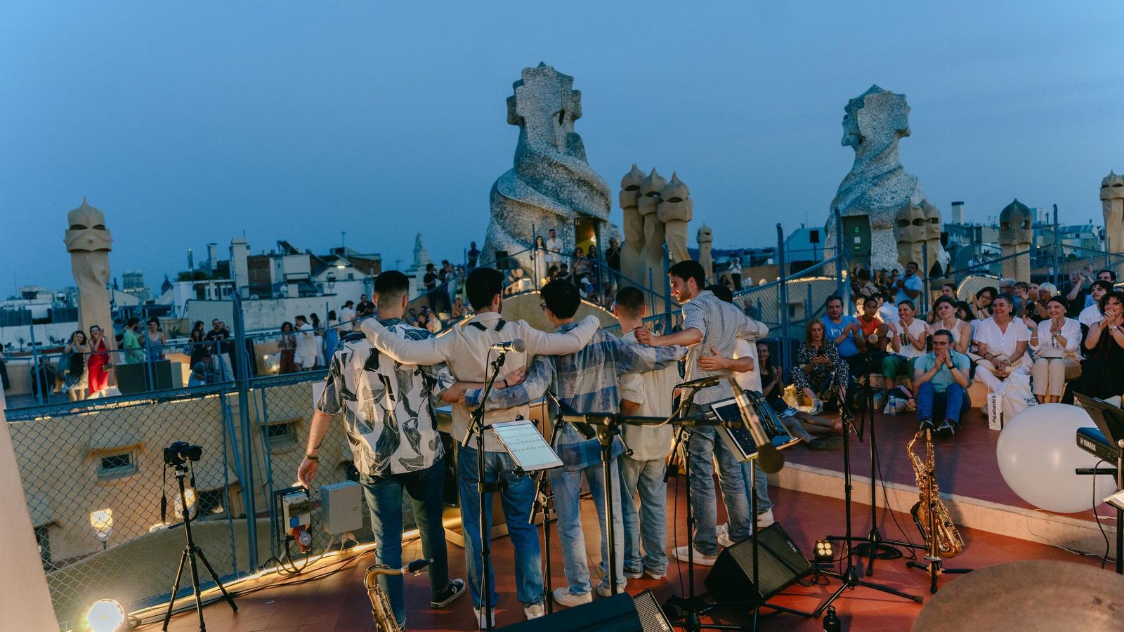 Una de las últimas actuaciones del grupo Layers