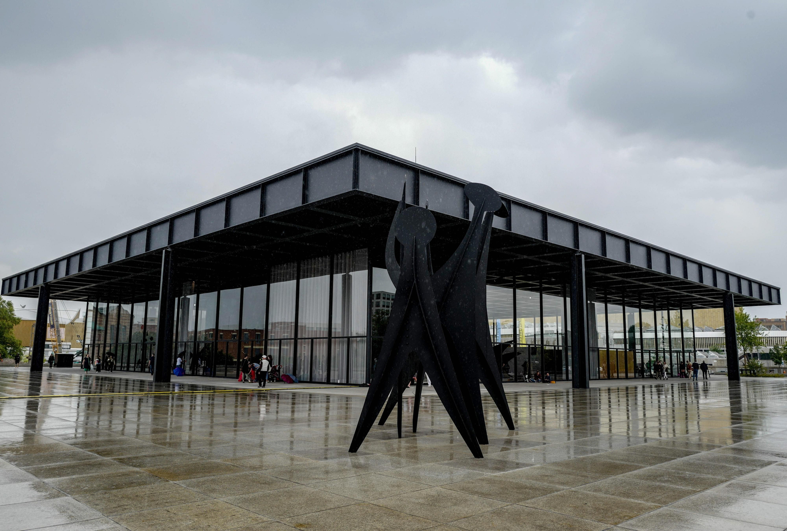 La Nueva Galería Nacional de Berlín tras su intervención por Chipperfield.