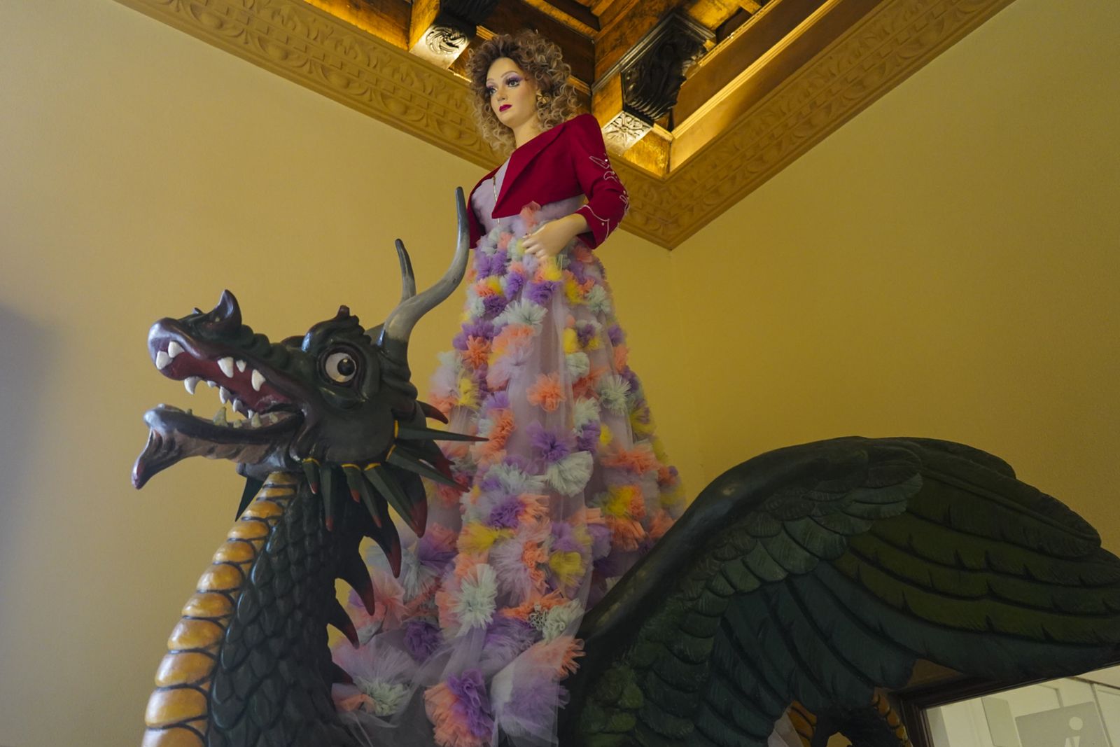 El regreso de la Tarasca a las calles de Granada, en imágenes