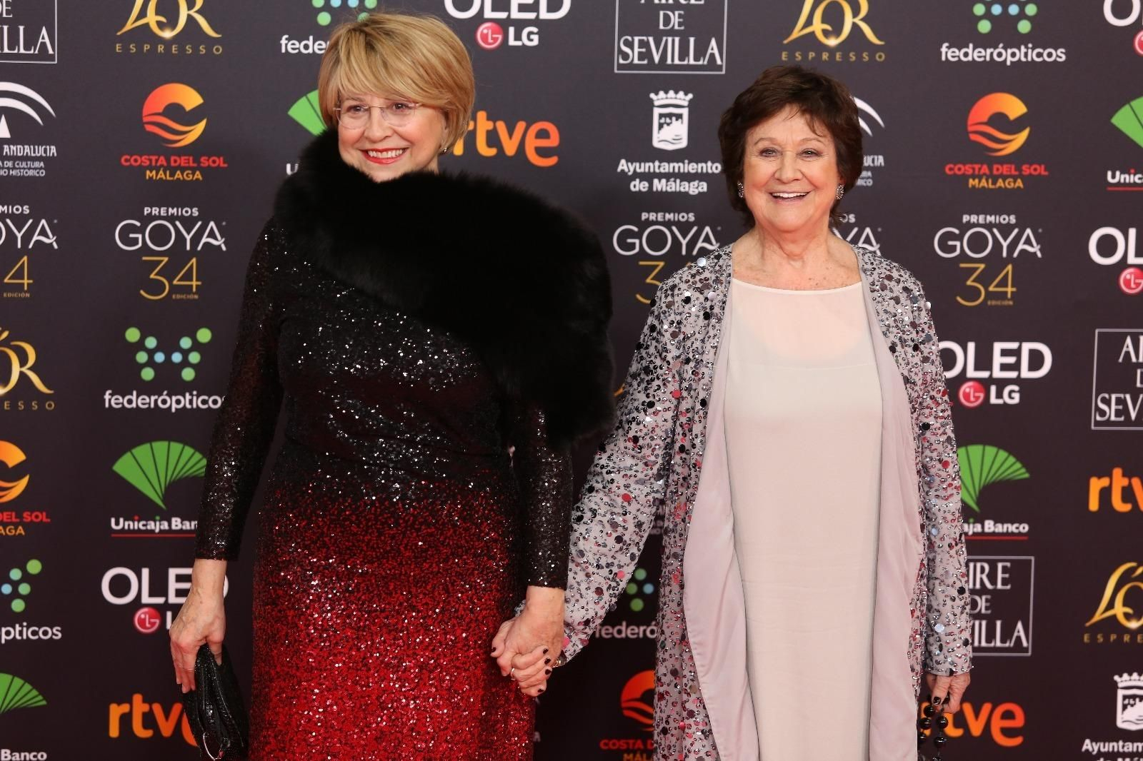 La alfombra roja de los Goya 2020 en Málaga