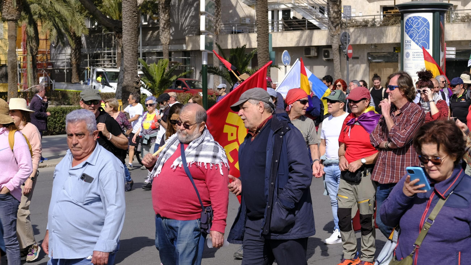 La Marcha de la Desbandá, en imágenes