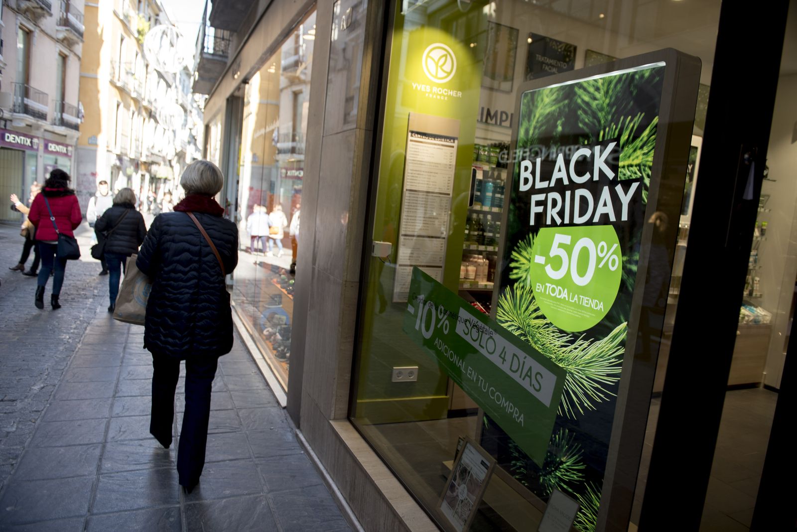 Las fotos del Black Friday en Granada