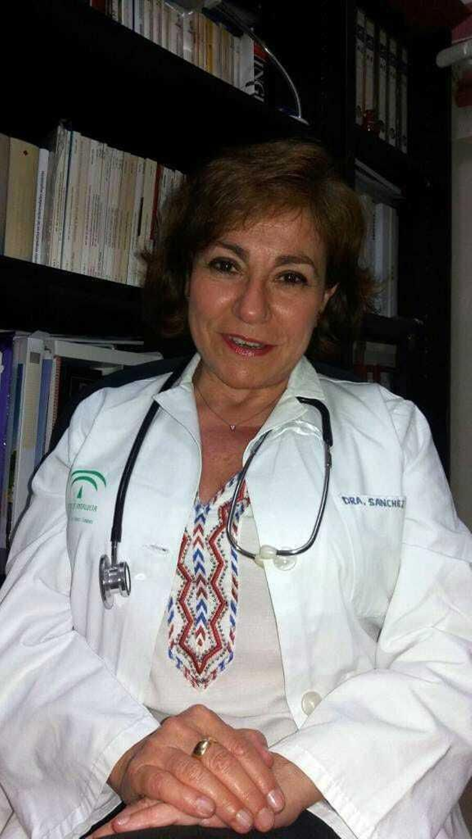 La doctora María Cesárea. La doctora María Cesárea.