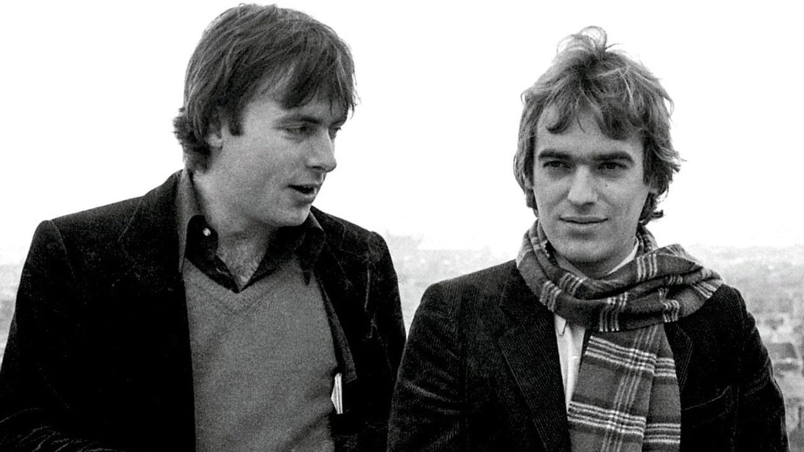 Christopher Hitchens y Martin Amis en París, 1980