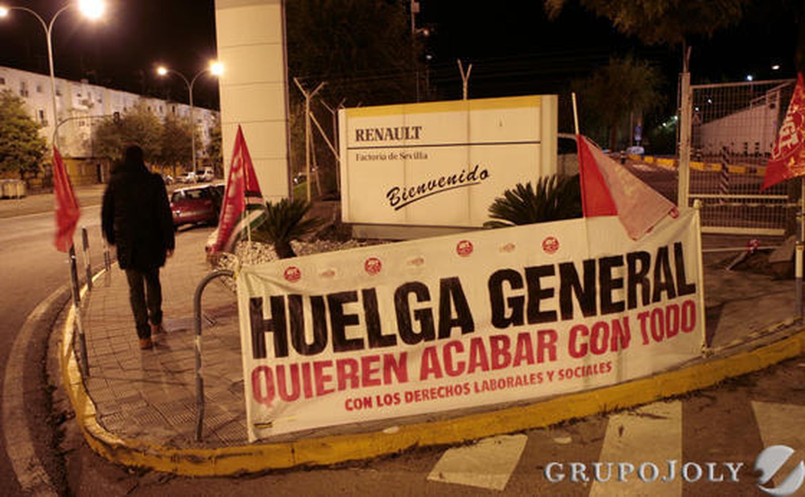 Huelga general en Renault. 

Foto: Juan Carlos Muñoz