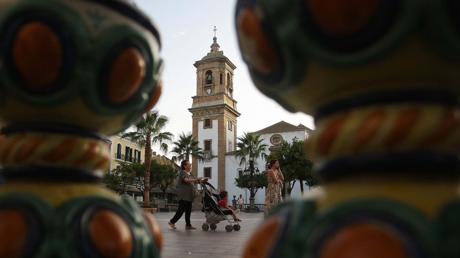 La iglesia de la Palma, en la Plaza Alta, ya cuenta con el sistema de silenciado.