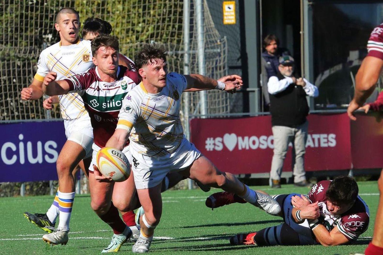El neozelandés Johann Eschenbach, en un partido con el Pozuelo.
